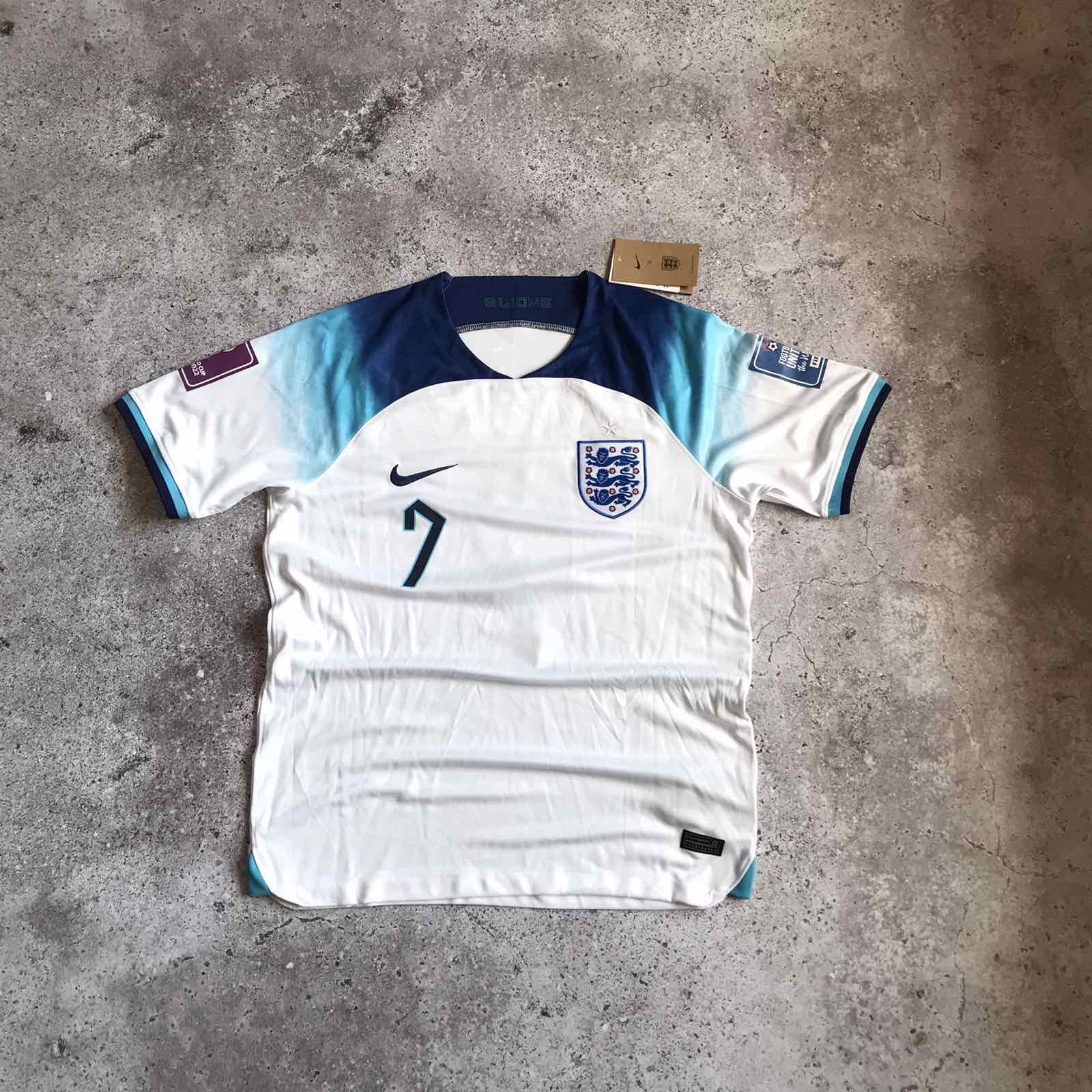 Nike Nike England Home #7 Langley 2023 Blokecore Jersey Size US L / EU 52-54 / 3 - 1 Thumbnail