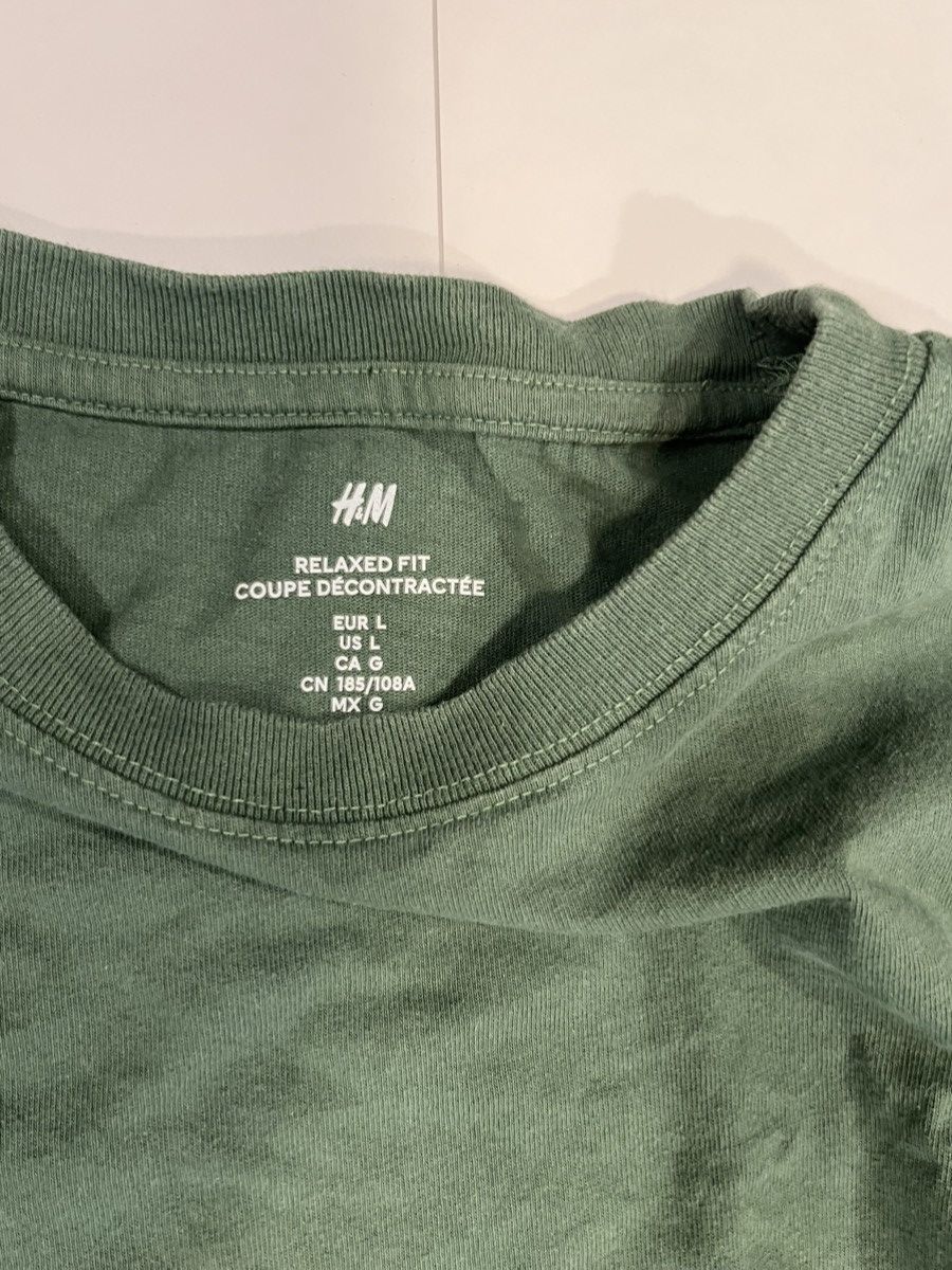 H&M H&M Green Shirt - Large Size US L / EU 52-54 / 3 - 5 Thumbnail