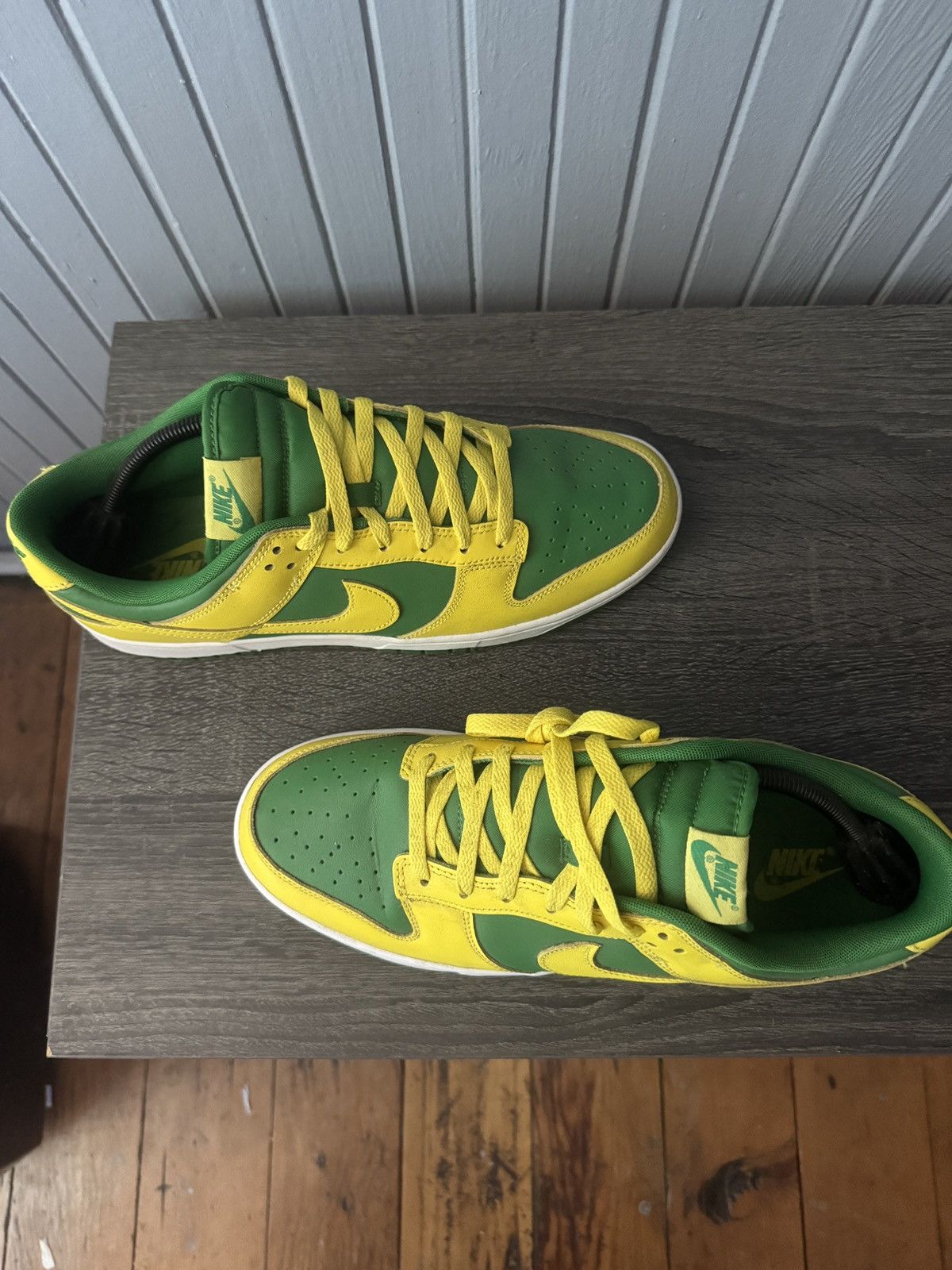 Nike Nike Dunk Low Brazil Green Yellow Size 12 Size US 12 / EU 45 - 1 Thumbnail