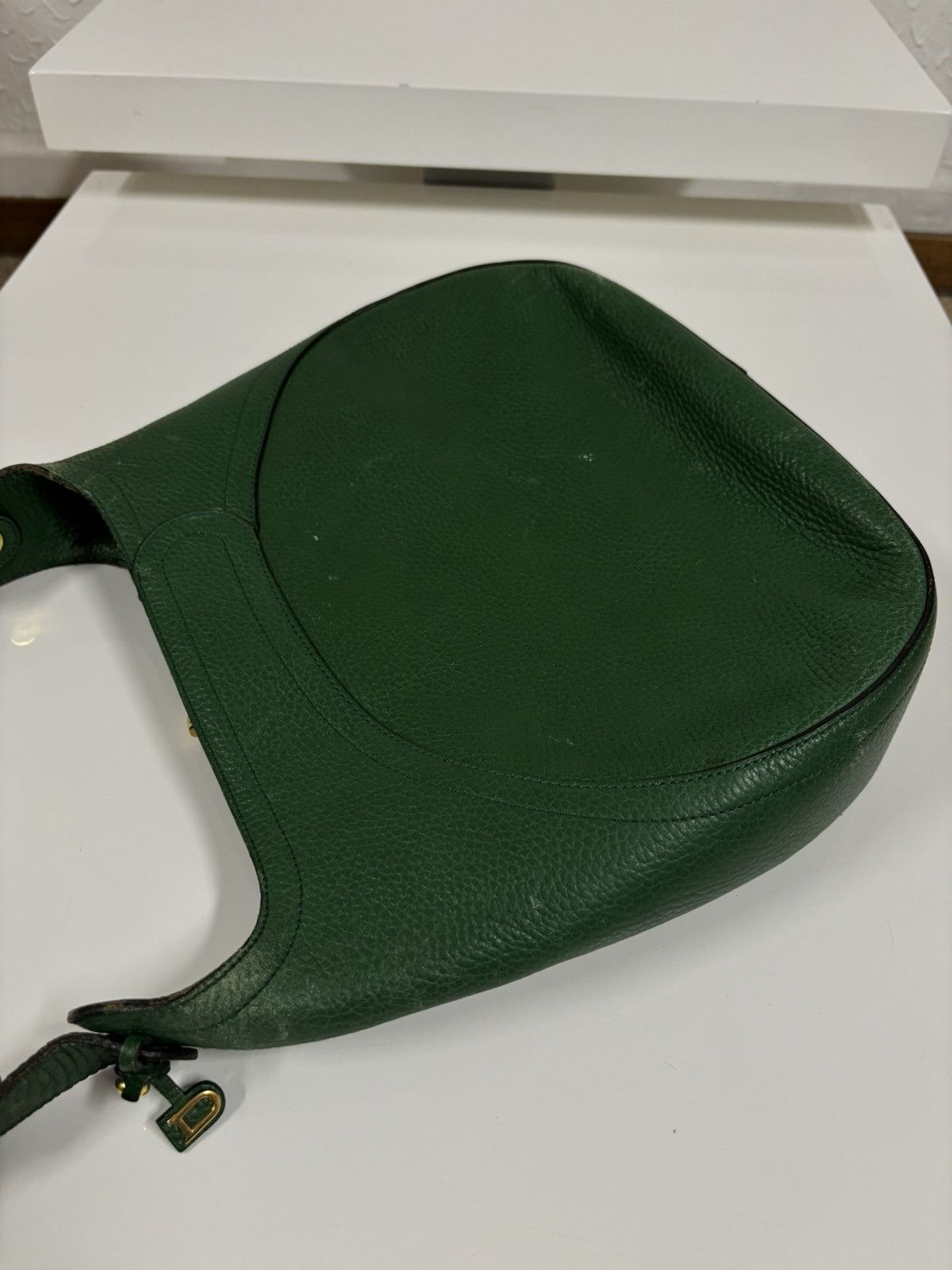 Delvaux RARE 1997 Souverain Leather Gold Hardware Shoulder Hand Bag Size ONE SIZE - 17 Thumbnail