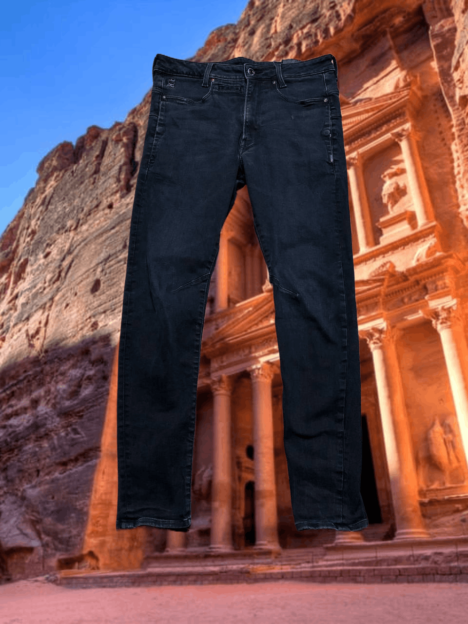 G-Star Vintage D-STAQ 3D slim G-Star Raw jeans crazy Y2K Size US 30 / EU 46 - 1 Thumbnail