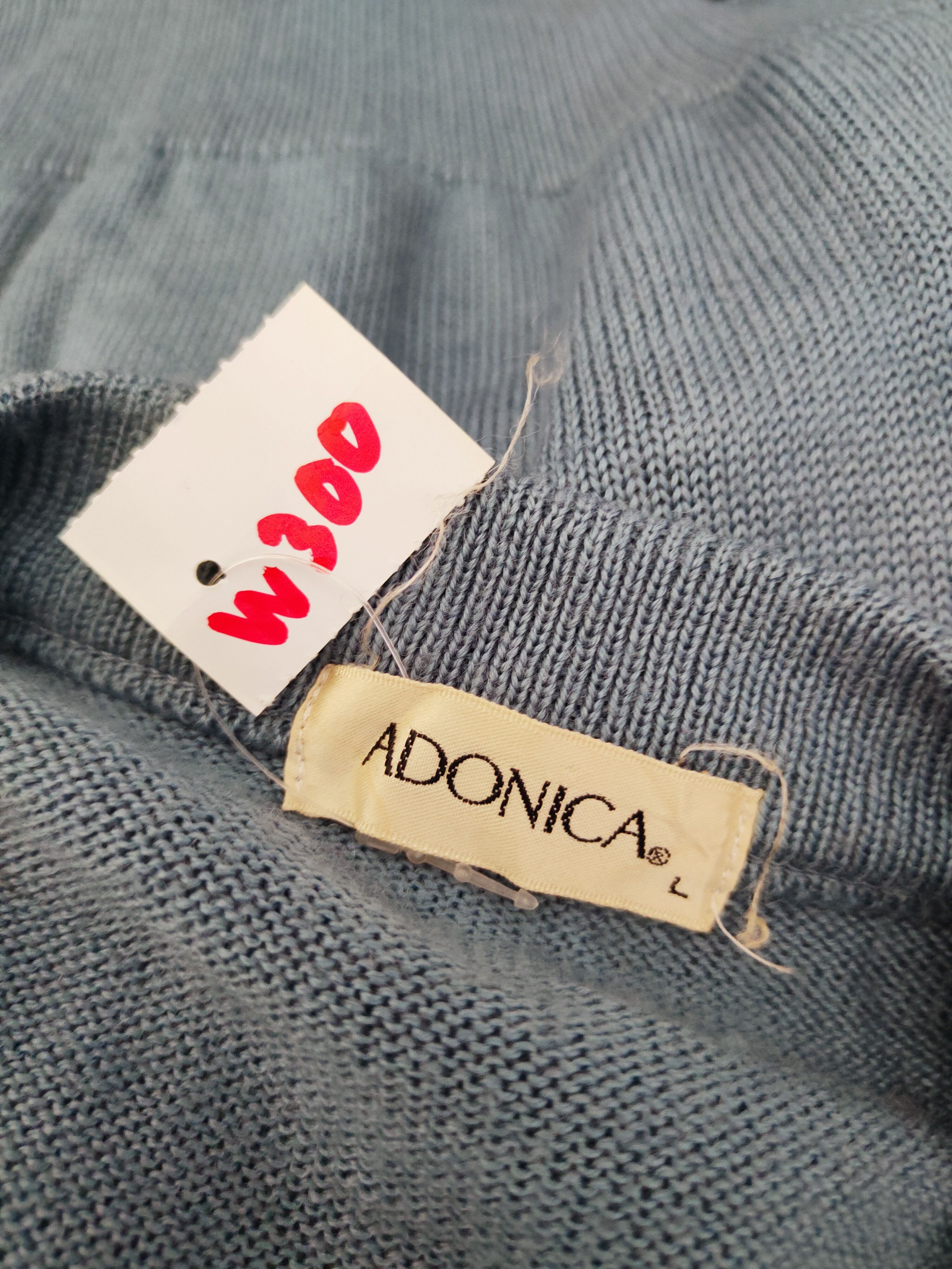 Homespun Knitwear × Japanese Brand Adonica Blue Knitwear Cardigan #W300 Size US L / EU 52-54 / 3 - 16 Thumbnail