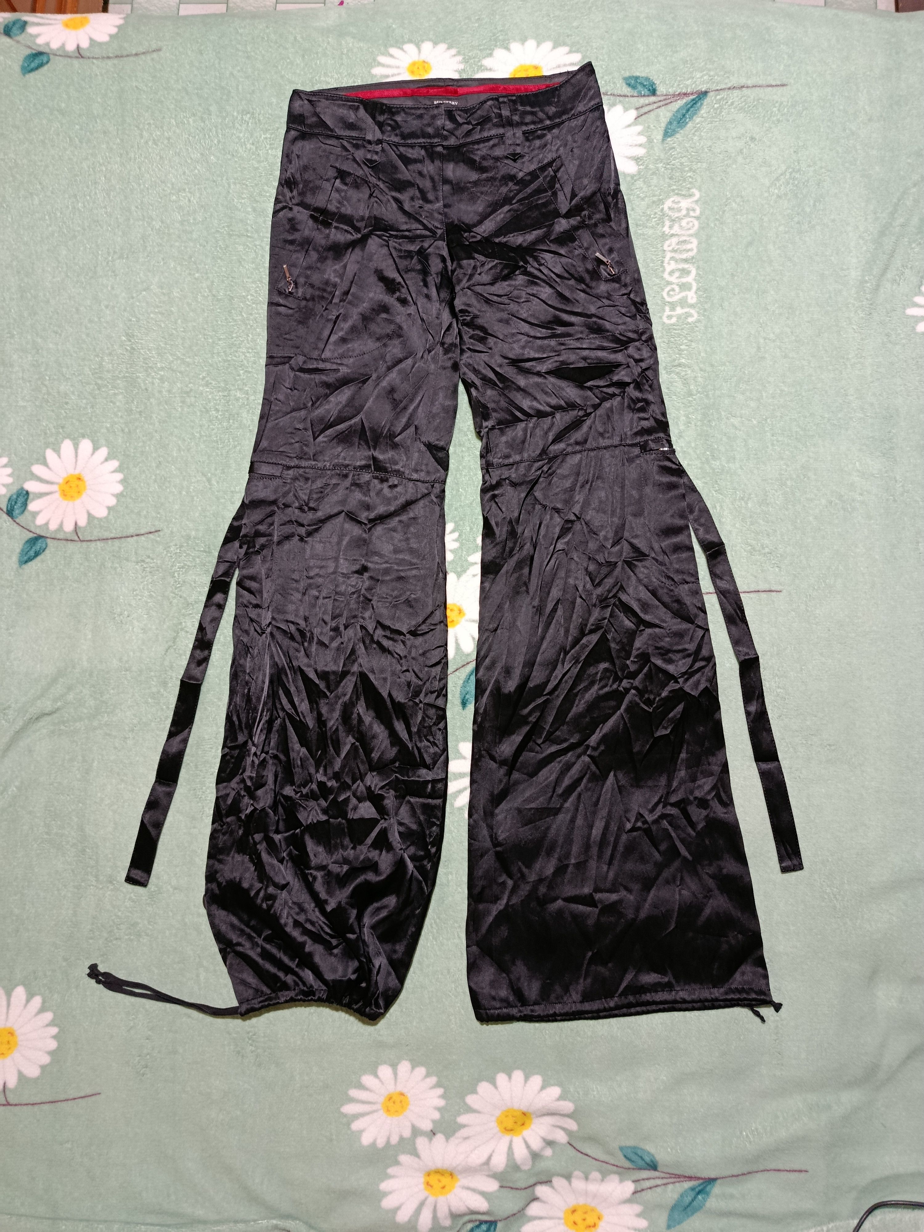 Burberry Vintage Burberry Triacetate Bondage pants Size 29" - 4 Thumbnail