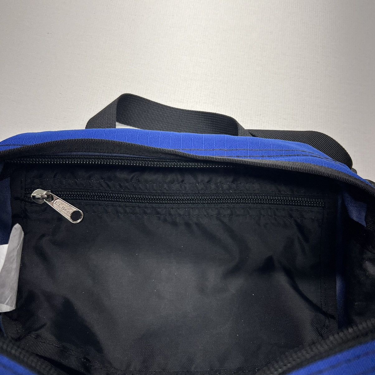 L.L. Bean × Vintage LL Bean Fanny Pack Bag Blue Crossbody Belt Waist Adjustable Size ONE SIZE - 14 Thumbnail