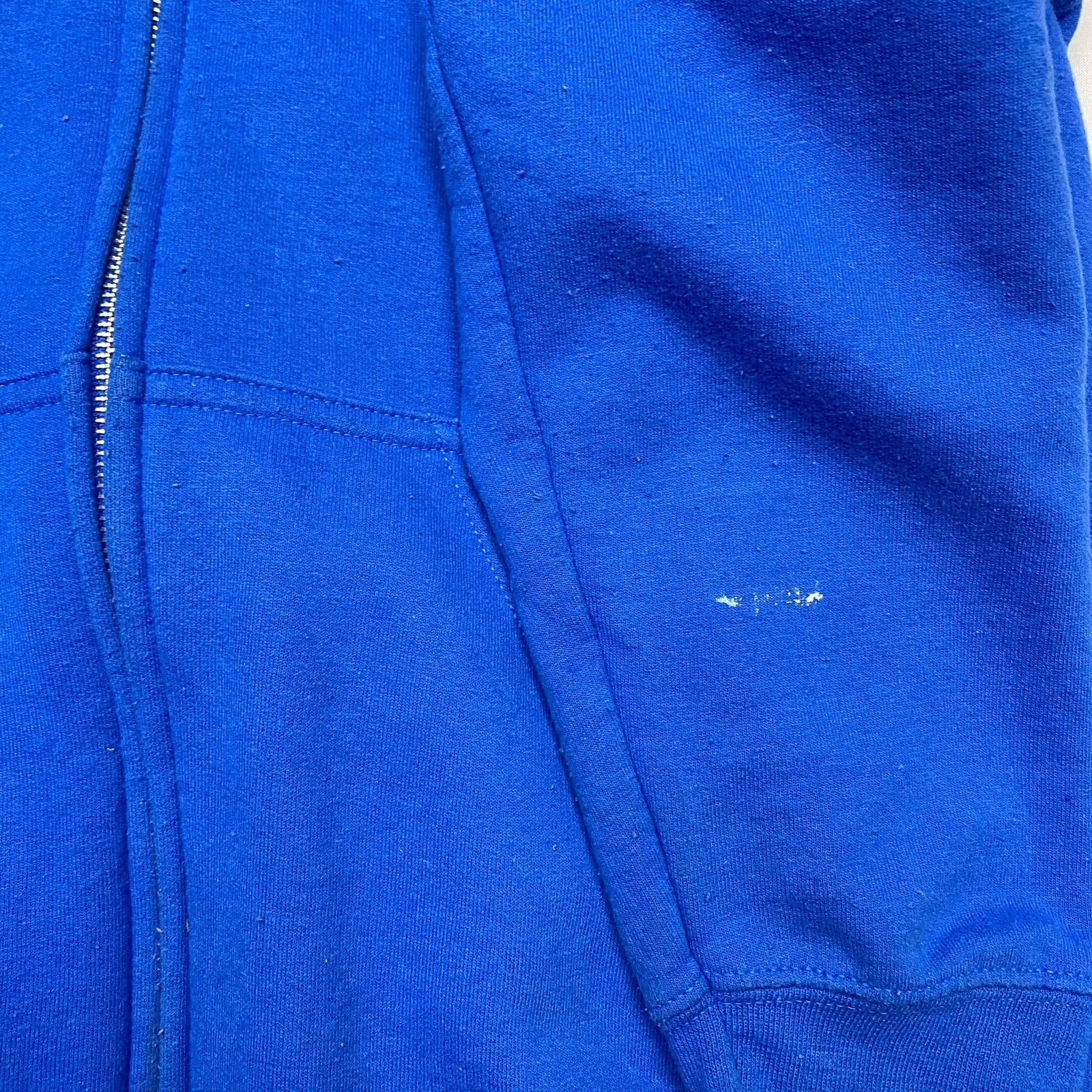 Gildan Trader Joe's Full Zip Hoodie Men's Medium Employee Blue Logo Size US M / EU 48-50 / 2 - 9 Thumbnail