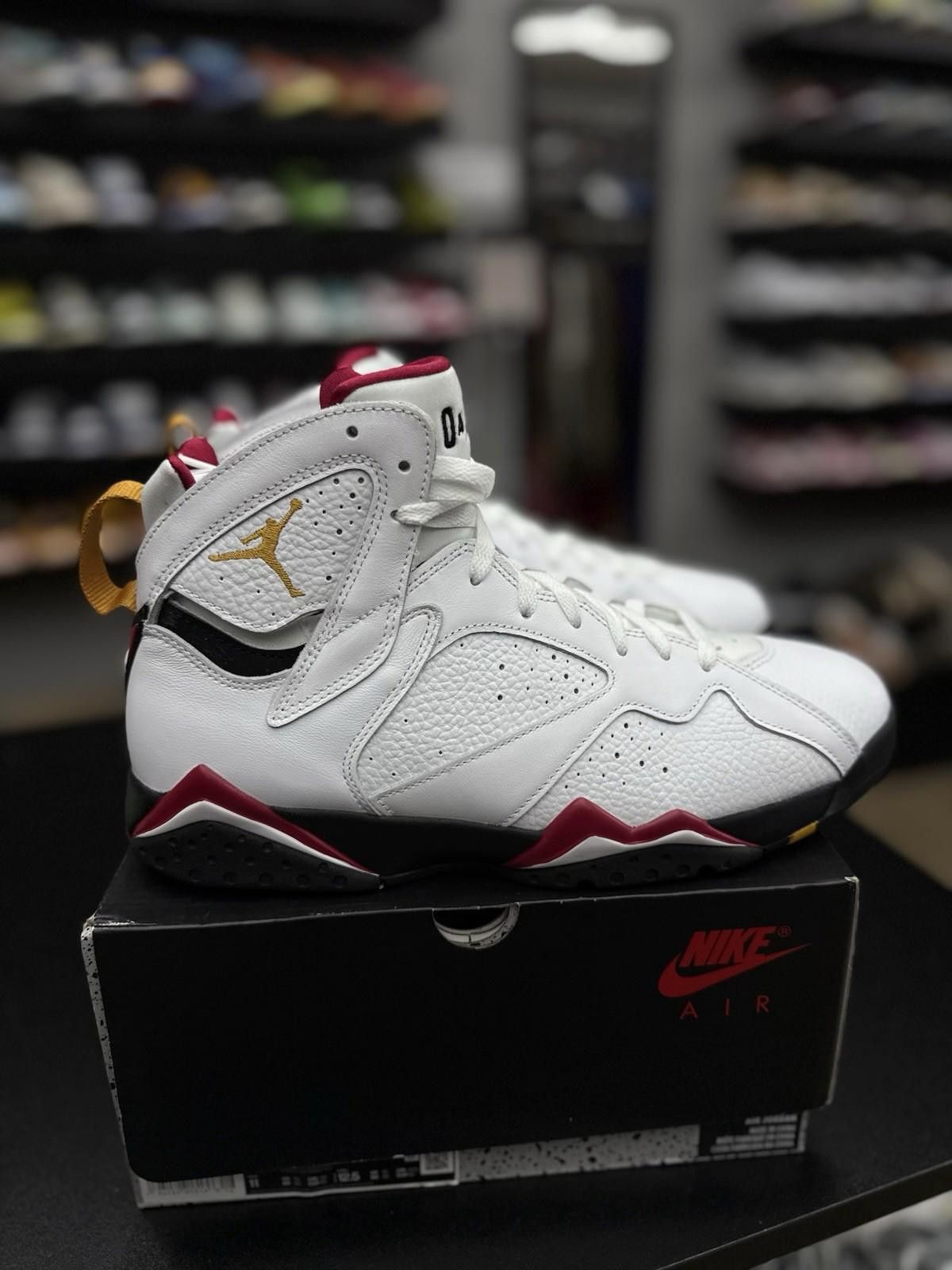 Jordan Brand Nike Air Jordan 7 Cardinal 2022 Men's Size 11 (NEW) Size US 11 / EU 44 - 2 Thumbnail