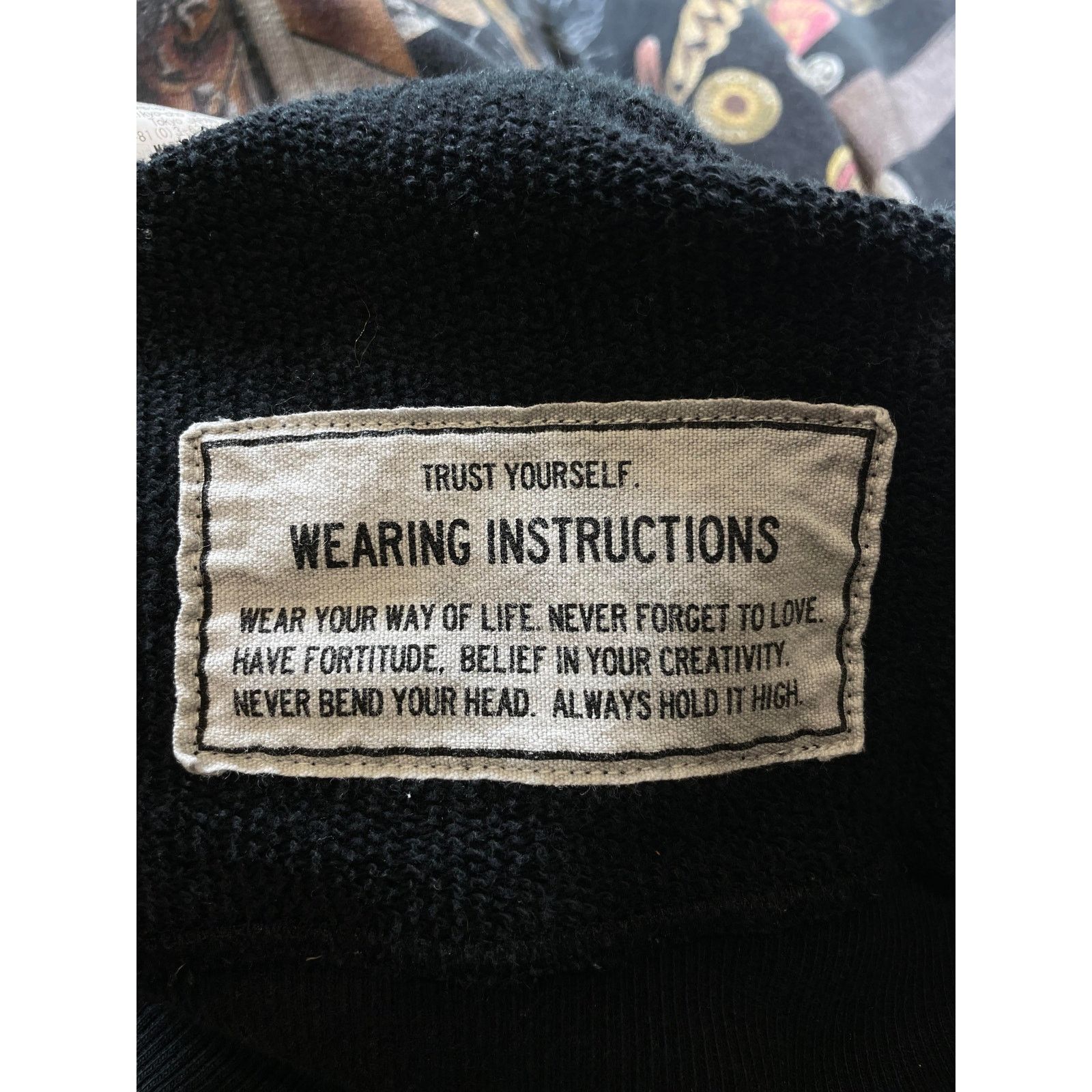 Other MMY Distressed Black Wash Hoodie Size US M / EU 48-50 / 2 - 6 Thumbnail