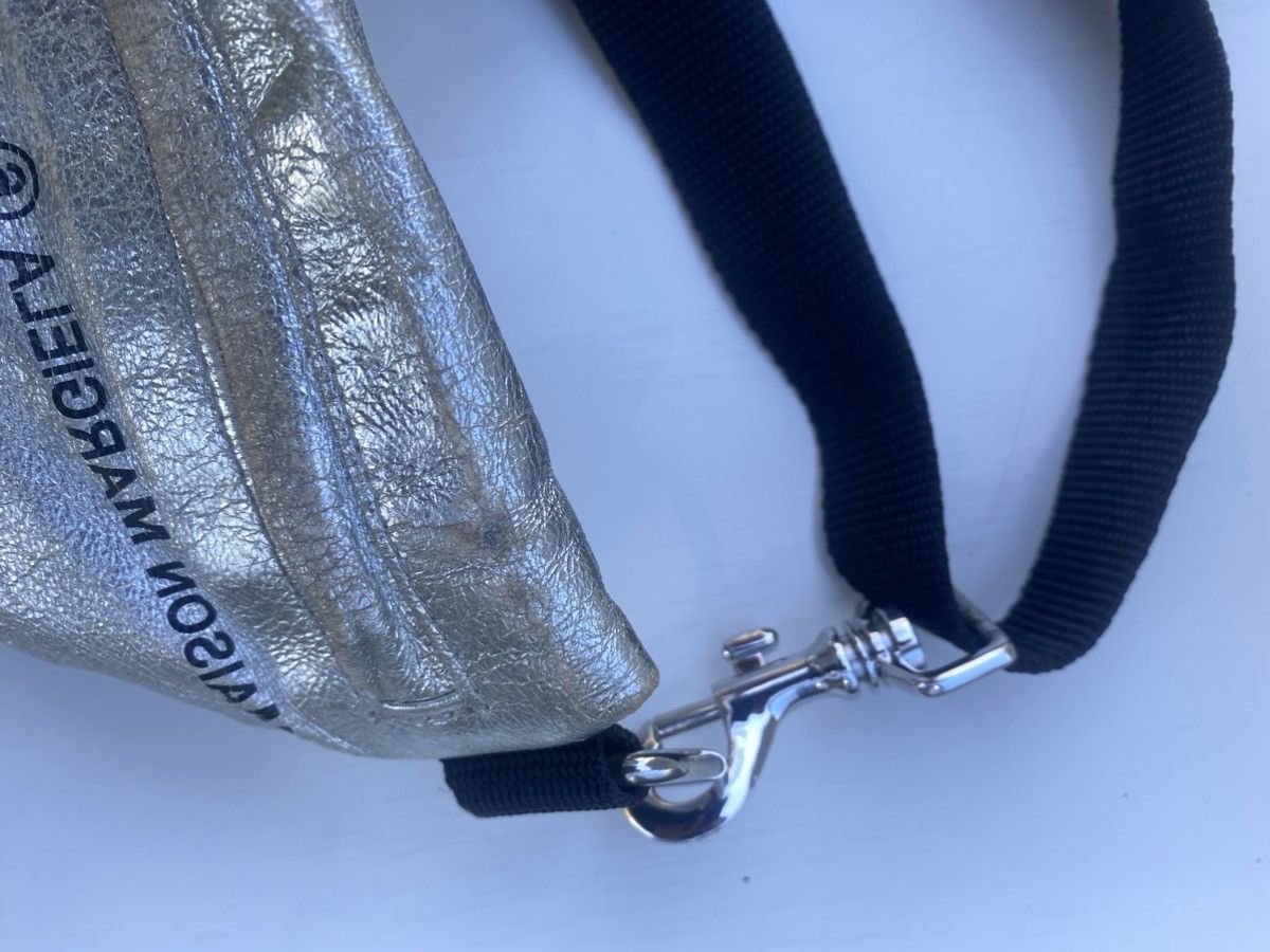 Maison Margiela MAISON MARGIELA TWO COMPARTMENT BUM BAG - SILVER Size ONE SIZE - 23 Thumbnail