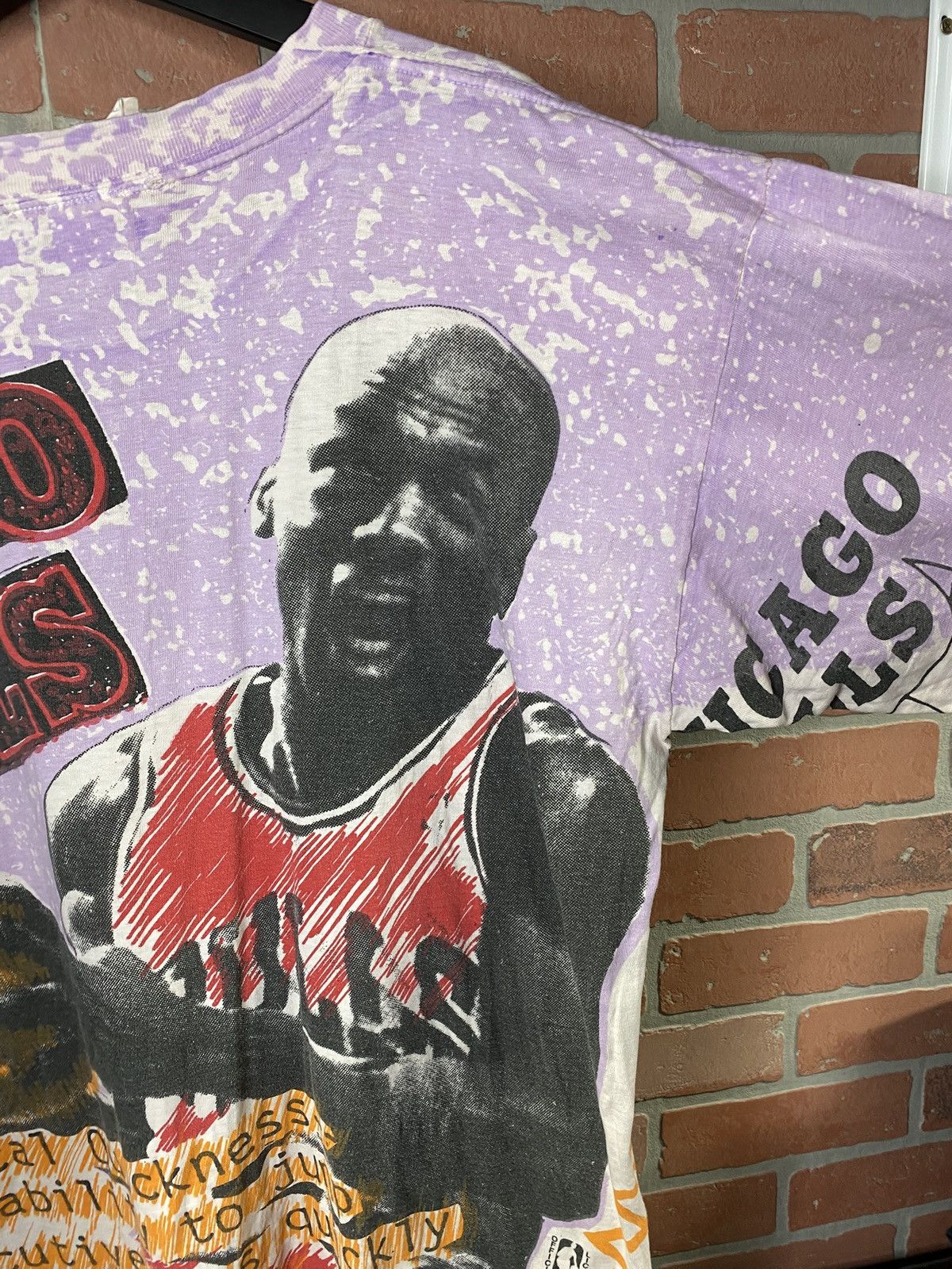 Vintage Vintage 90’s Magic Johnson T Vtg Michael Jordan Shirt XLarge Size US XL / EU 56 / 4 - 8 Thumbnail
