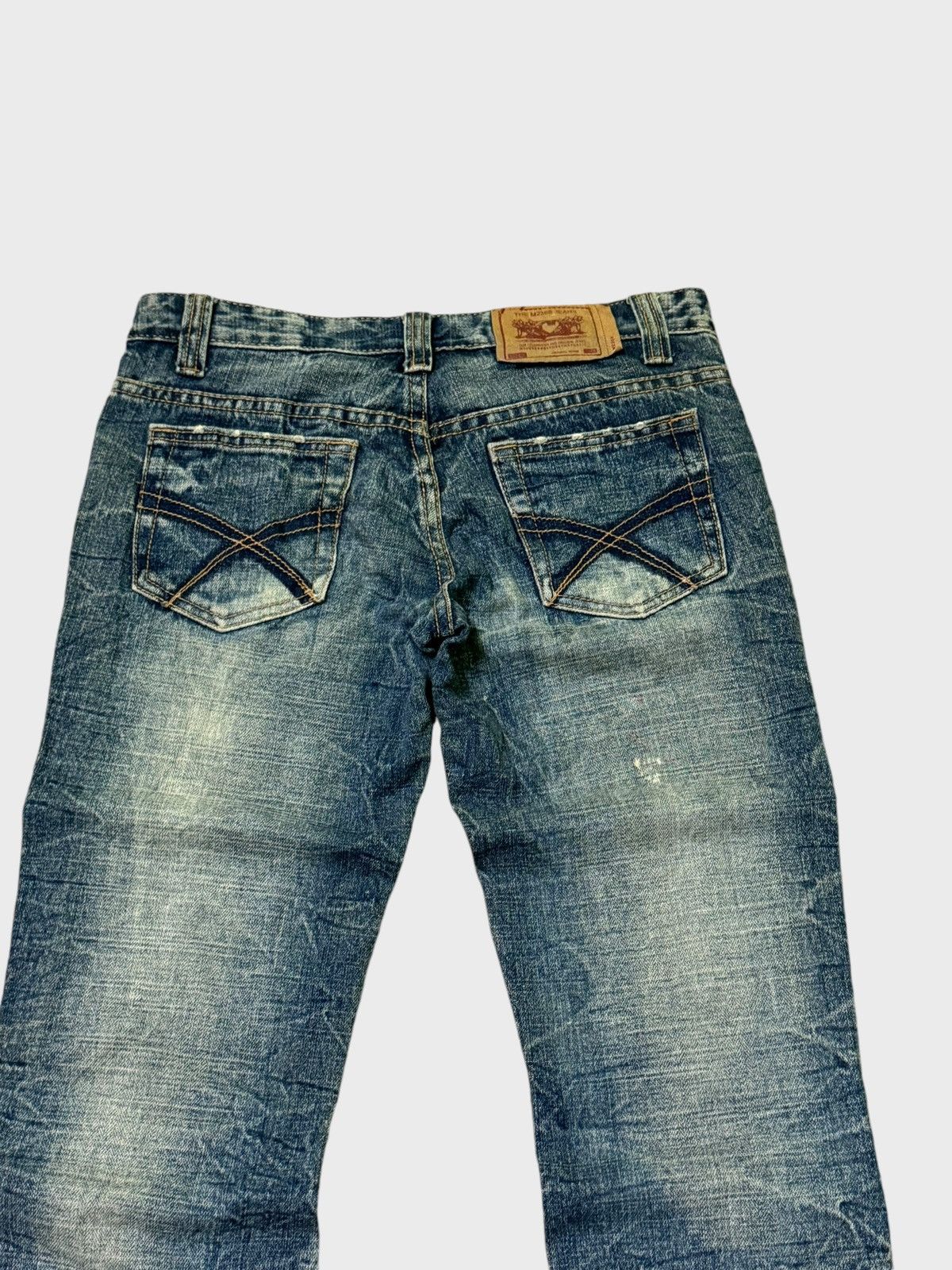 Hysteric Glamour Distressed Anap Low Raise Claw Mark Junya Watanabe Denim Size US 28 / EU 44 - 10 Thumbnail