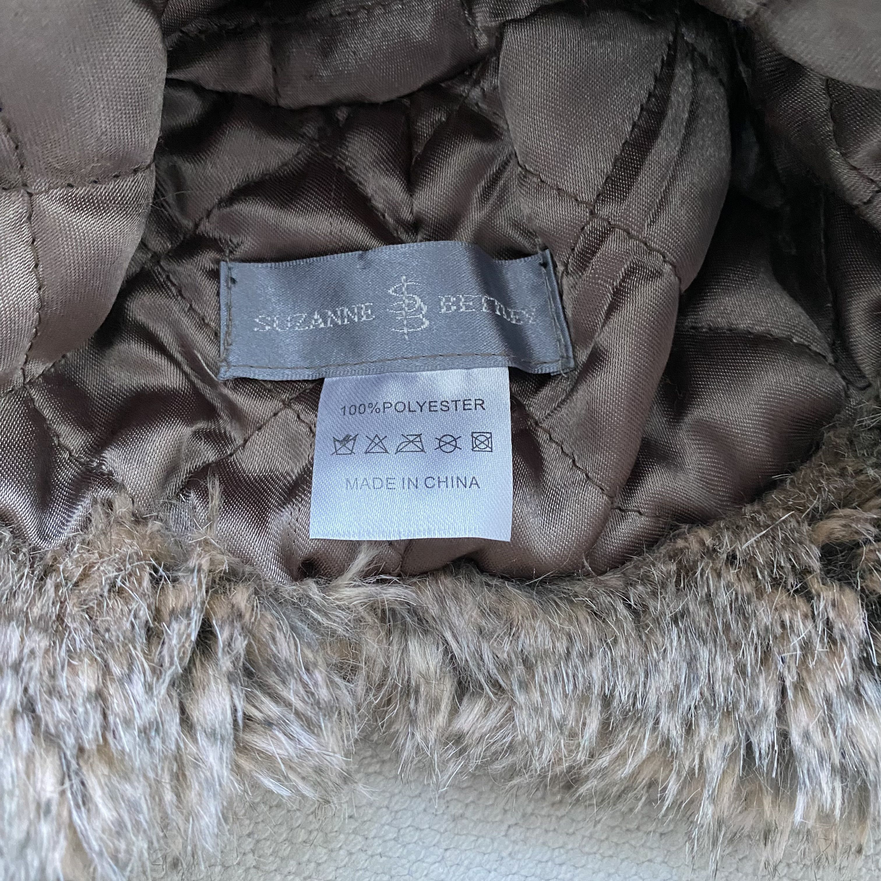 Hysteric Glamour Vintage 2000s Ushanka Faux Fur Trapper Winter Hat Fuzzy Size ONE SIZE - 3 Thumbnail