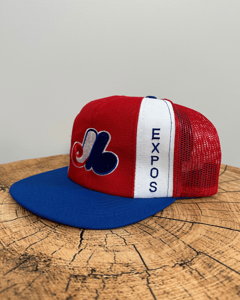 Vintage Vintage Montreal Expos MLB Ted Fletcher Snapback Trucker Hat Size ONE SIZE - 3 Thumbnail