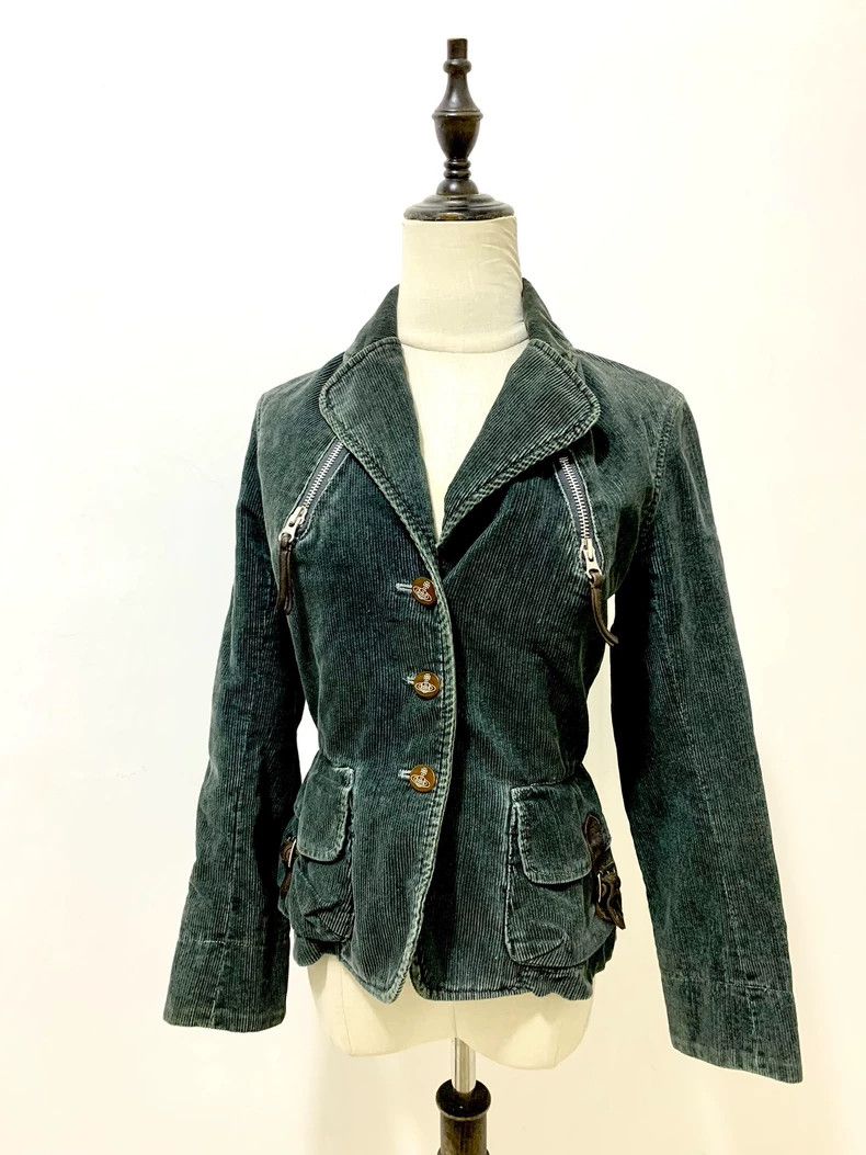 Vivienne Westwood Vivienne Westwood Cotton velvet suit jacket Size M / US 6-8 / IT 42-44 - 1 Thumbnail