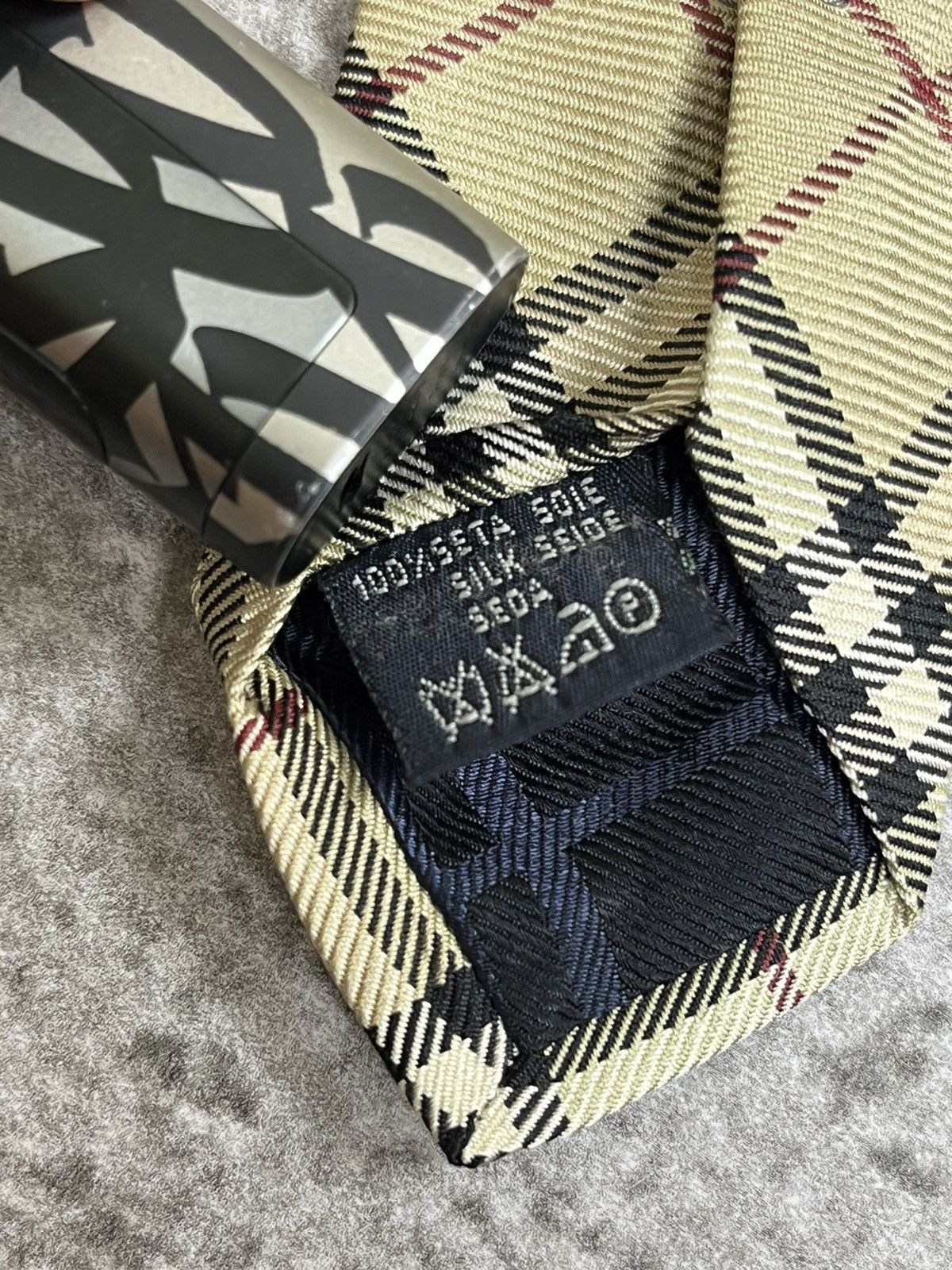Burberry Burberry Nova Check Silk Tie Size ONE SIZE - 8 Thumbnail