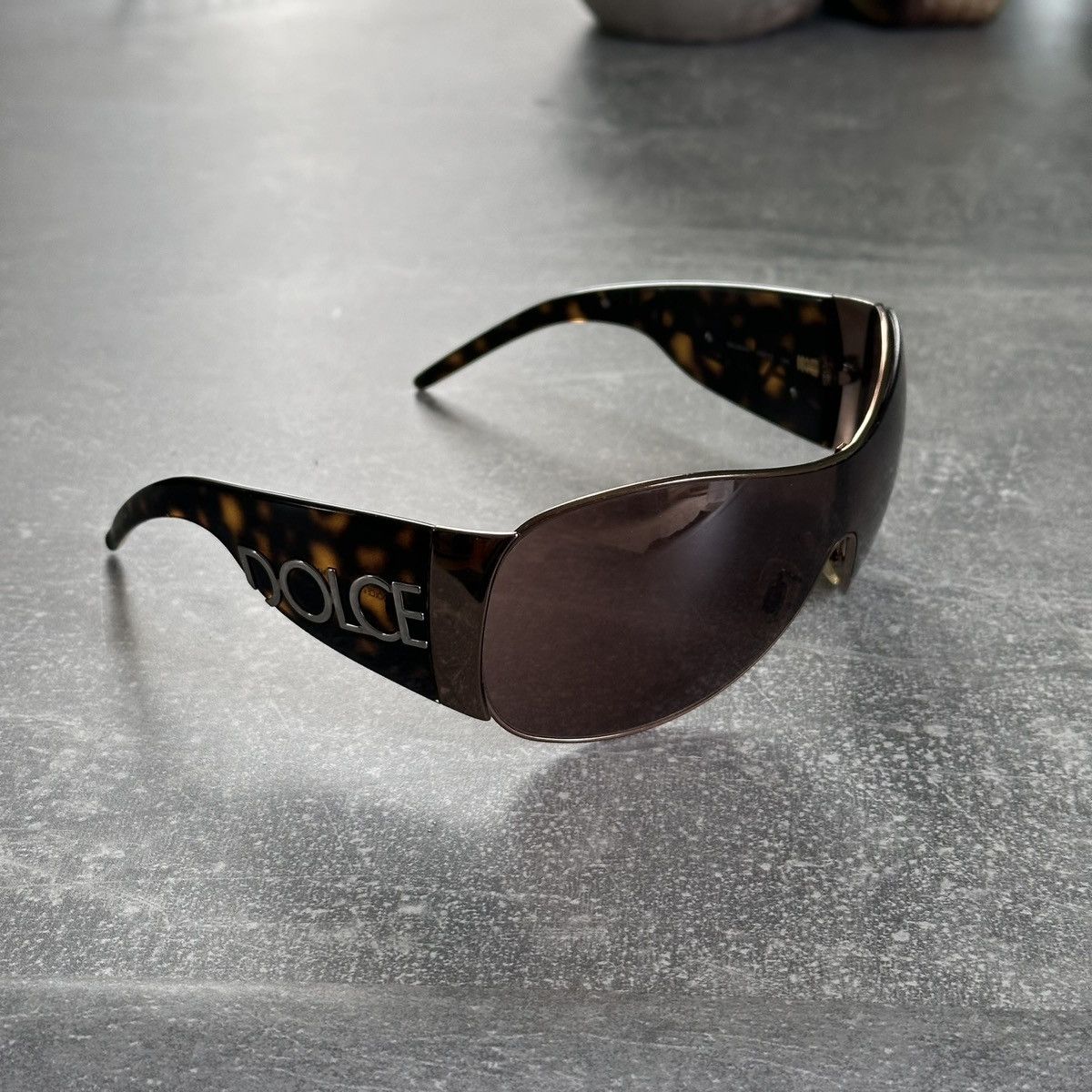 Dolce & Gabbana × Vintage Dolce & Gabbana Vintage 2000er Leopard Sunglasses Size ONE SIZE - 2 Thumbnail