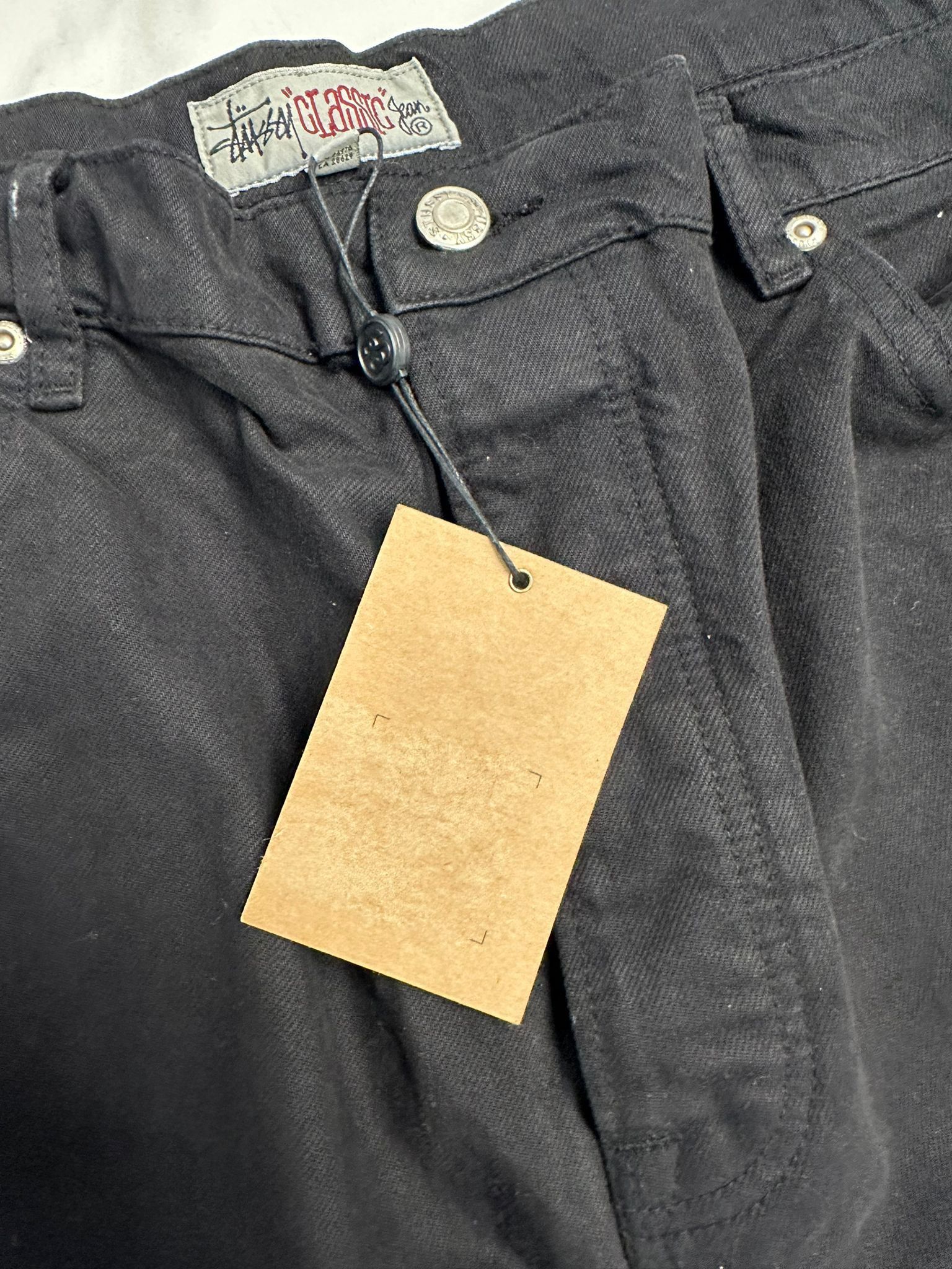 Stussy Stussy Classic Jean Size 38 Black Size US 38 / EU 54 - 3 Thumbnail