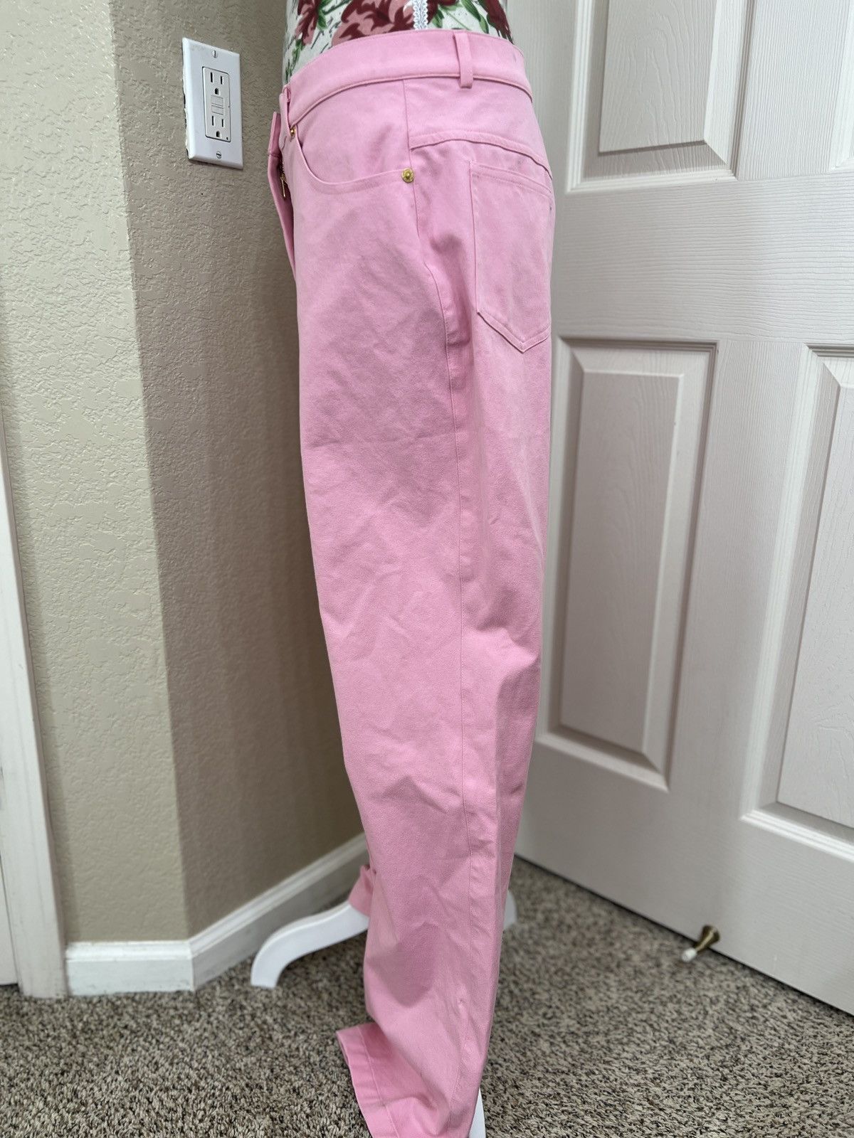 St. John St. John Sport by Marie Gray Rose Pink cotton pants size 12 Size 34" / US 12 / IT 48 - 6 Thumbnail