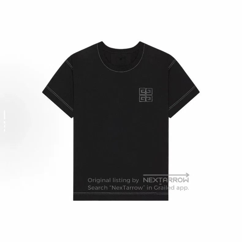Givenchy GIVENCHY Logo Stitch Short Sleeve Tee. Size US L / EU 52-54 / 3 - 5 Thumbnail