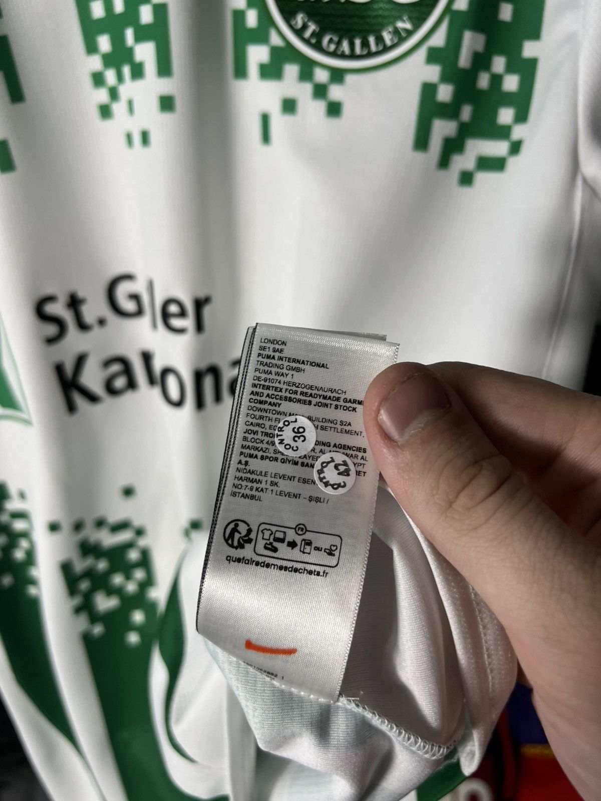 Puma Puma FC St. Gallen 1879 Football Jersey T-Shirt Dani #10 Size US M / EU 48-50 / 2 - 14 Thumbnail