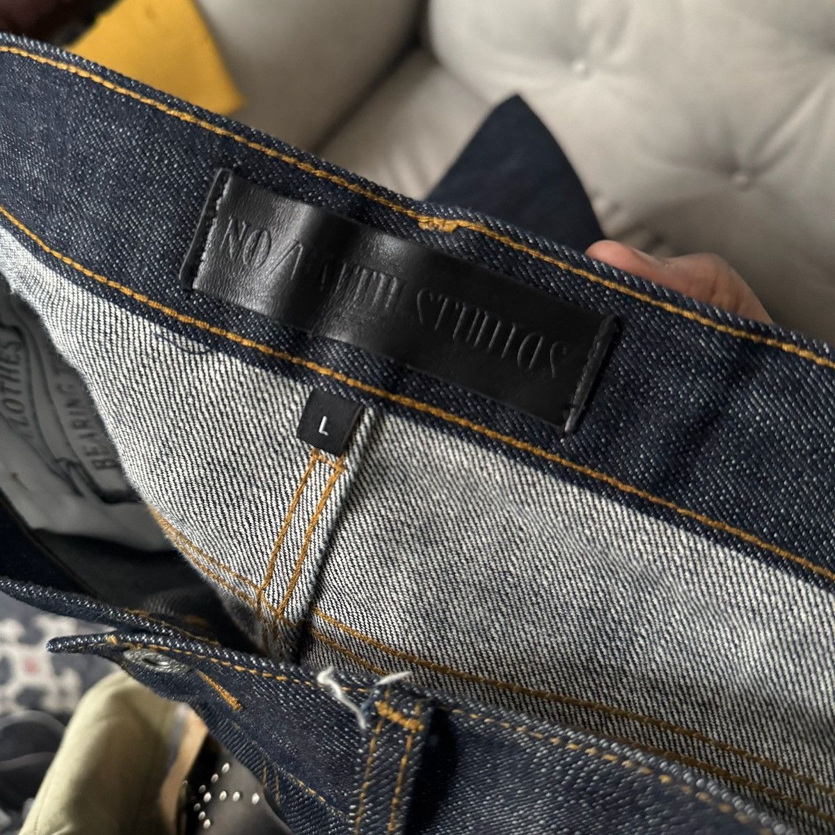 No Faith Studios No faith studios selvedge denim pants L Size US 36 / EU 52 - 7 Thumbnail
