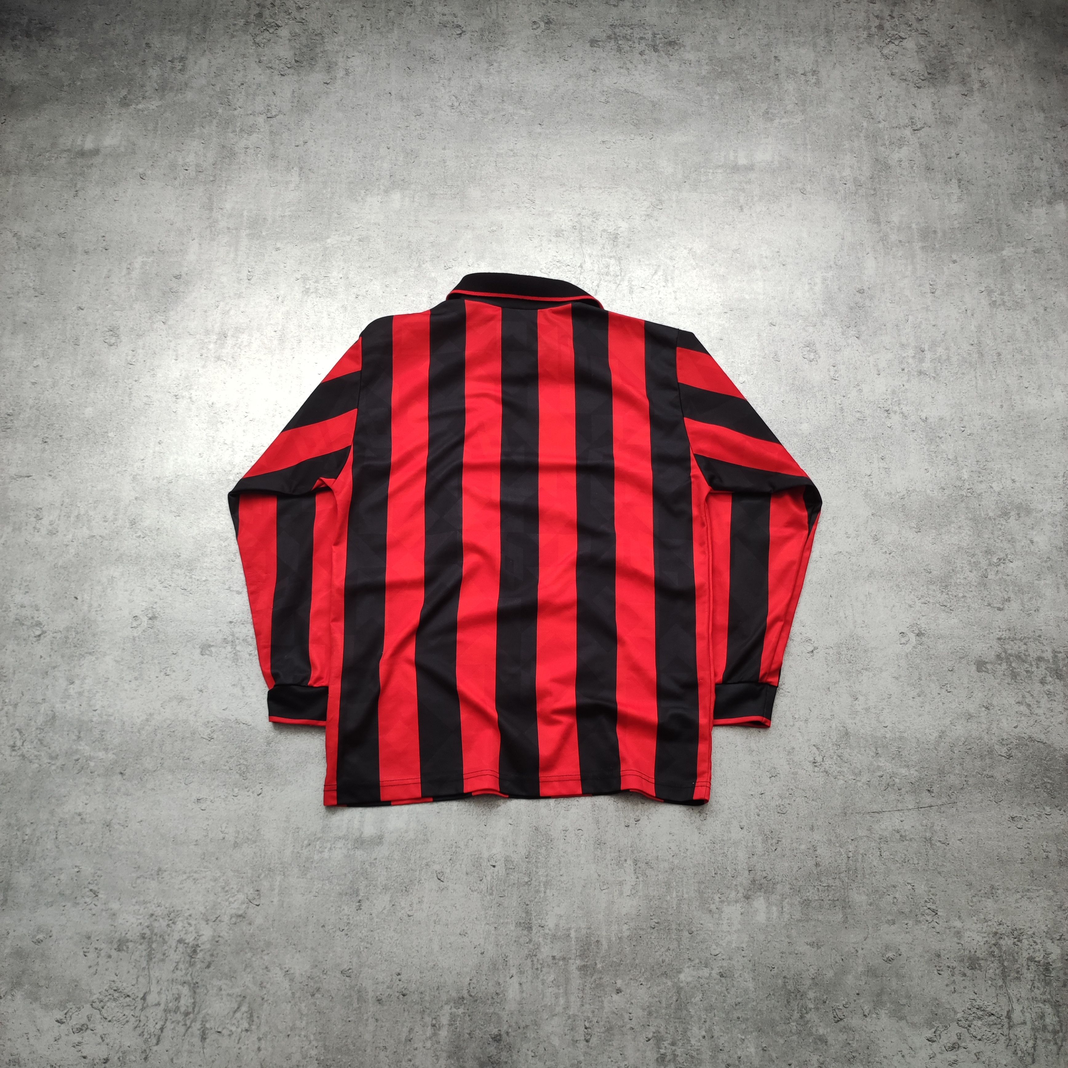 Other Unique 1/1 AC Milano 1993 Match Lotto Longsleeve Jersey Size US M / EU 48-50 / 2 - 2 Thumbnail