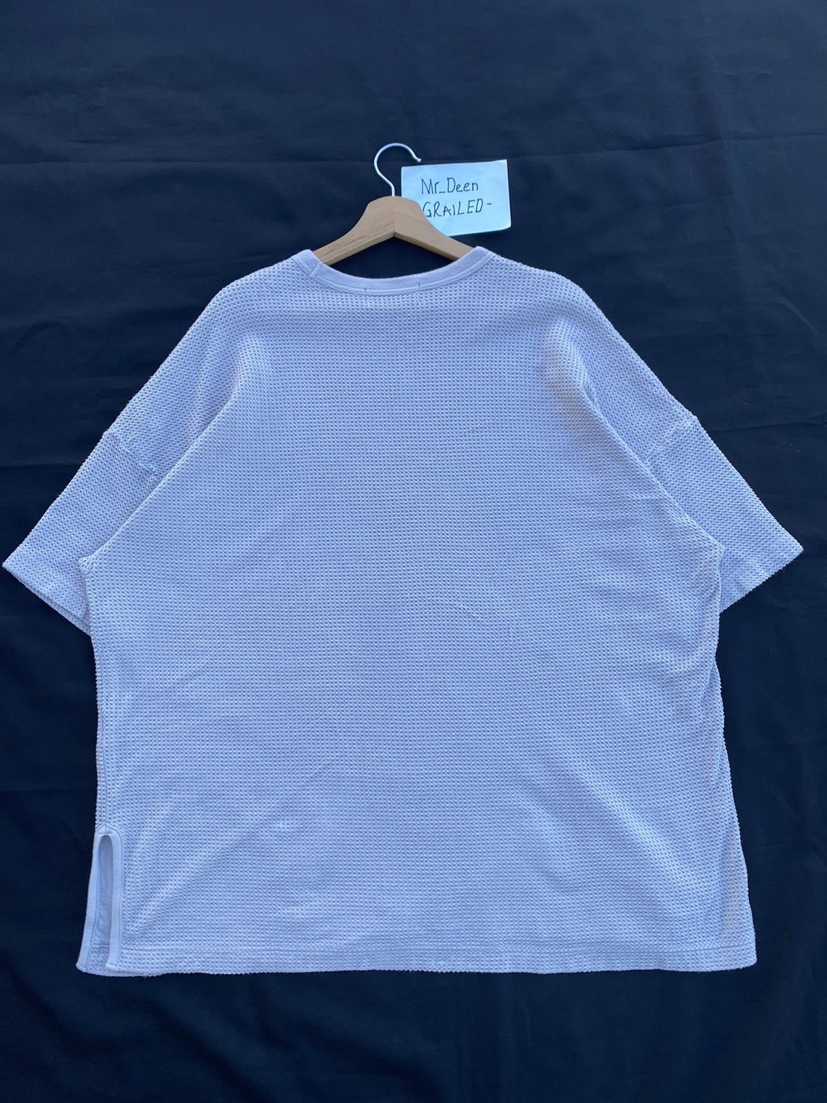 CABANE de ZUCCa Rare Cabane de Zucca by Issey Miyake Waffle Tshirt Size US XXL / EU 58 / 5 - 14 Thumbnail