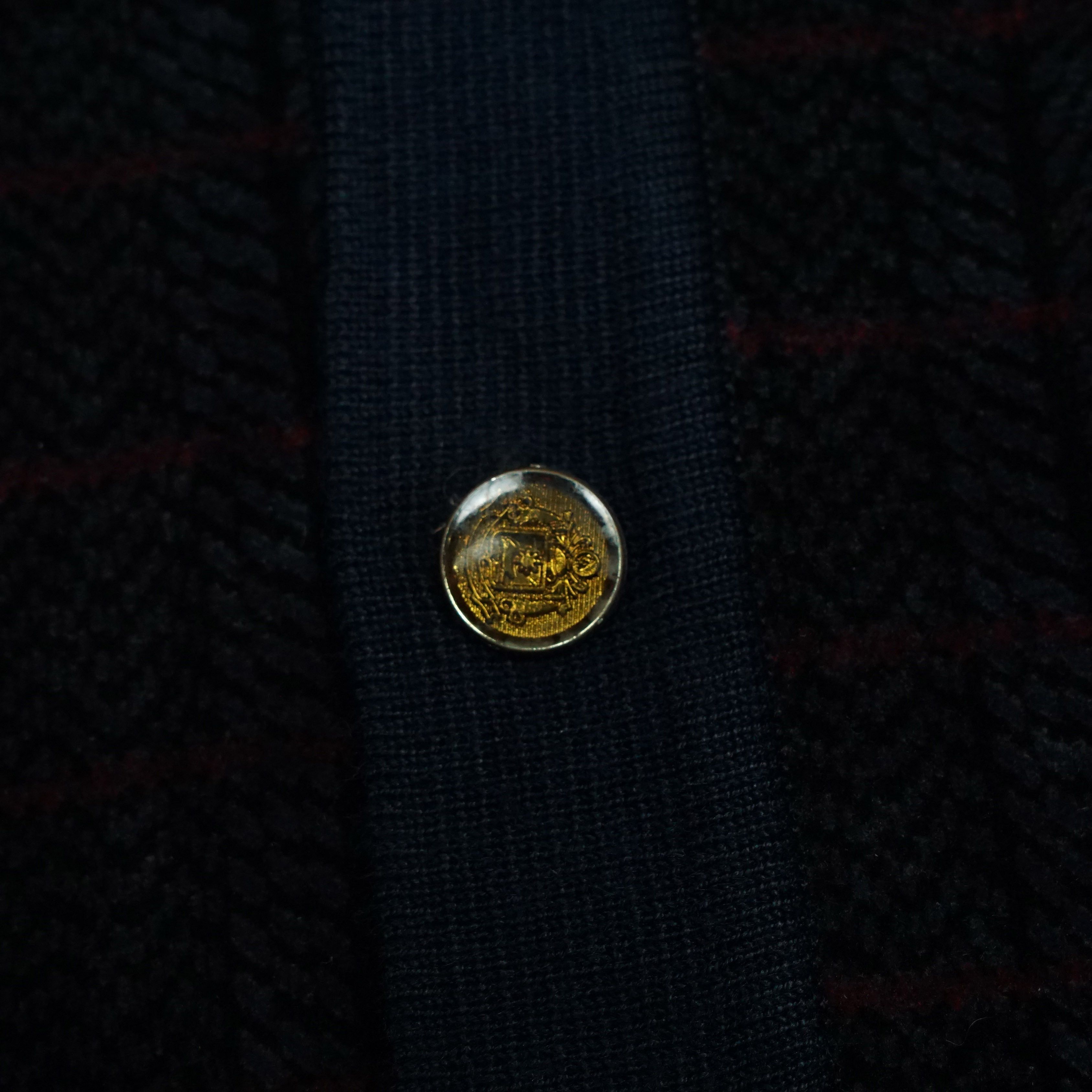 Pierre Balmain *NoTariff 90s Pierre Balmain Velvet Knit Cardigan Size US M / EU 48-50 / 2 - 5 Thumbnail