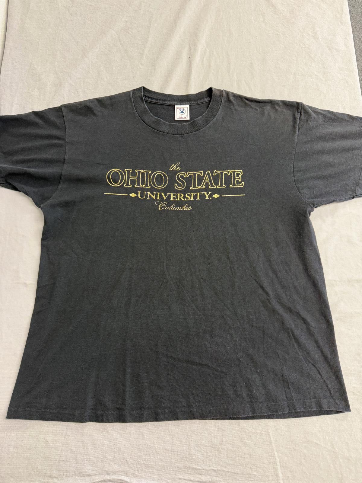 Delta Vintagae Ohio State Buckeyes T-shirt 90s Made in USA XL Size US XL / EU 56 / 4 - 1 Thumbnail