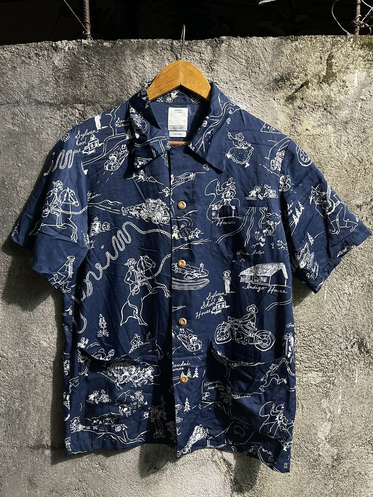 Rare Visvim Duke Shirt S/S Village