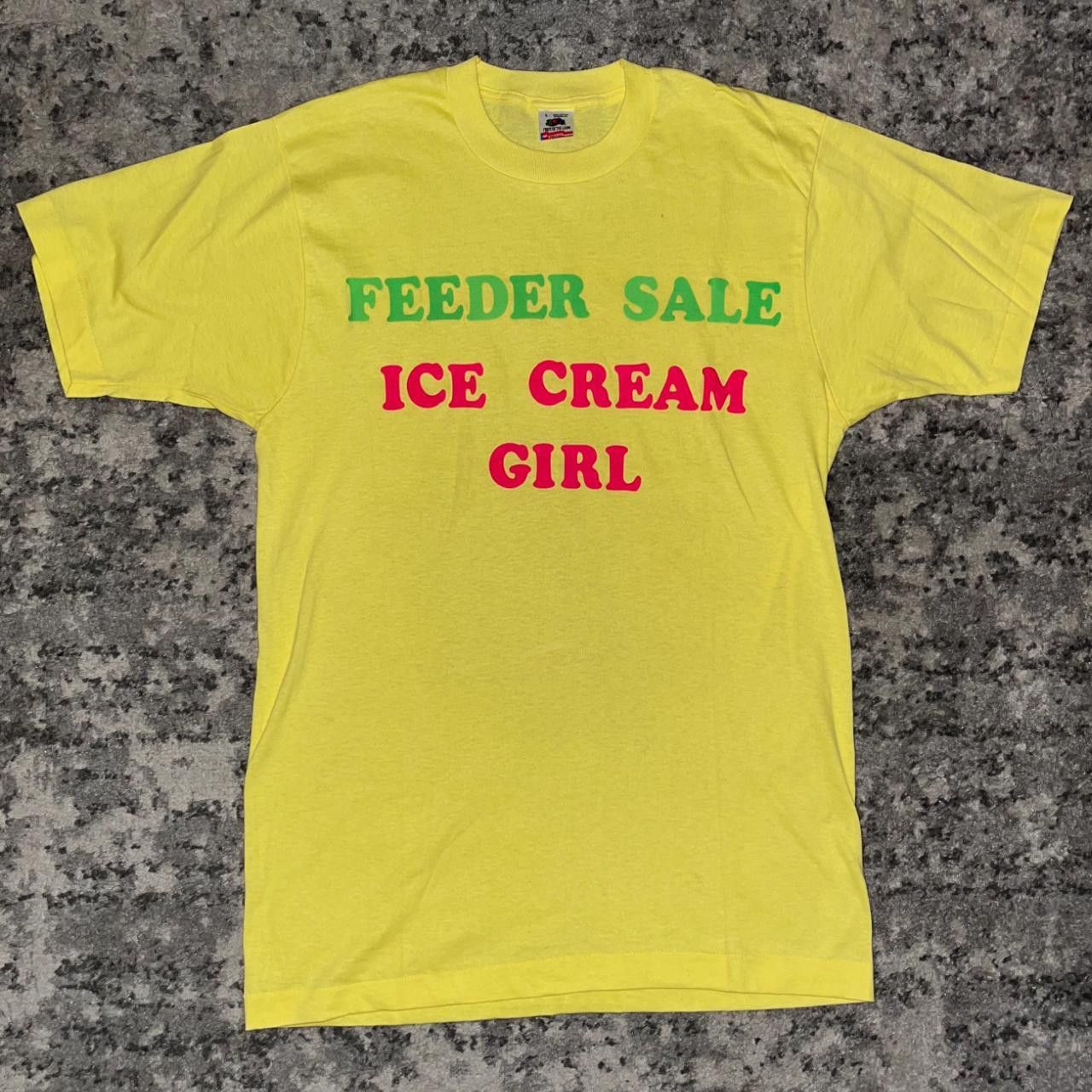 Vintage 80s True Vintage Feeder Sale Shirt Size US L / EU 52-54 / 3 - 1 Thumbnail