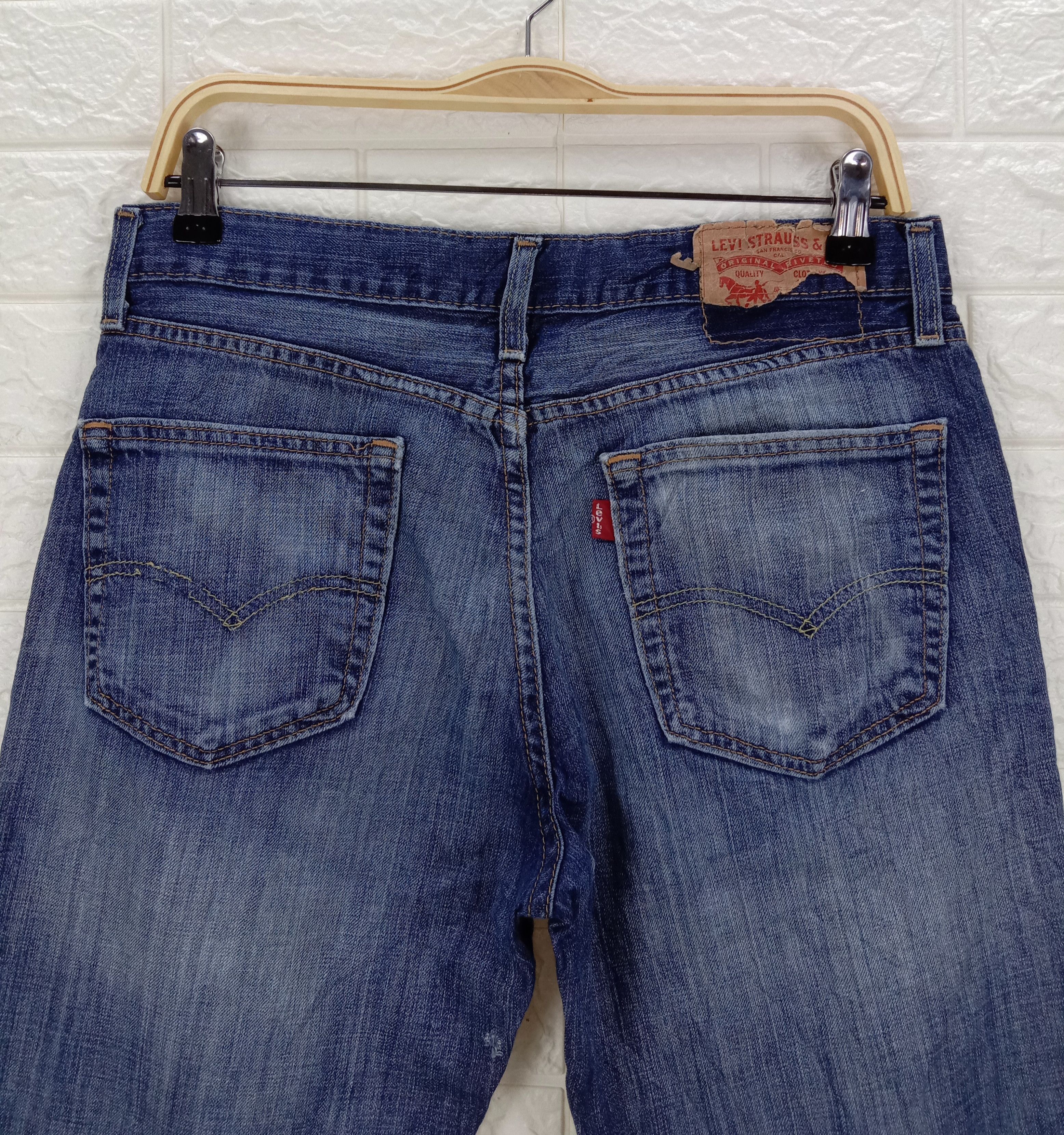 Levi's Vintage Levi's 514 Jeans Blue Wash Slim Straight Denim Size US 31 - 6 Thumbnail