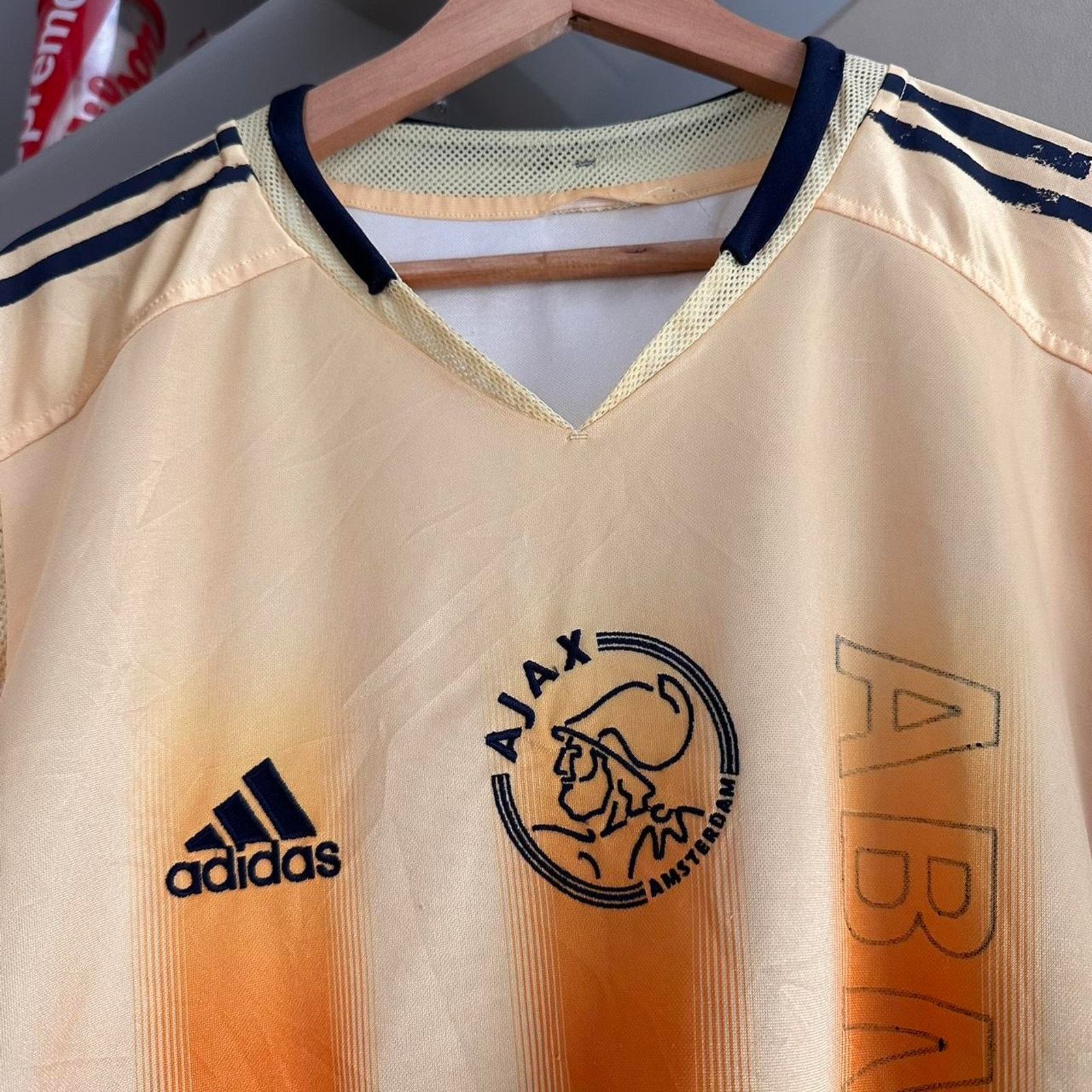 Adidas × Vintage Vintage 2004 Ajax Away Jersey Size US XXL / EU 58 / 5 - 2 Thumbnail