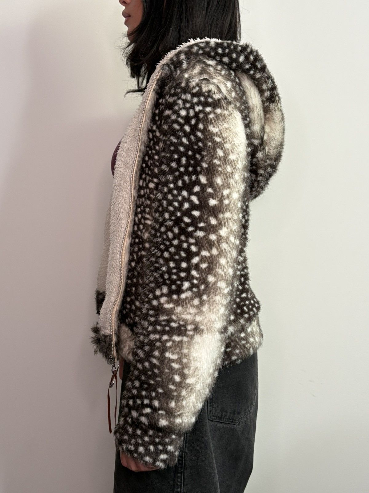 TSUMORI CHISATO faux fur jacket