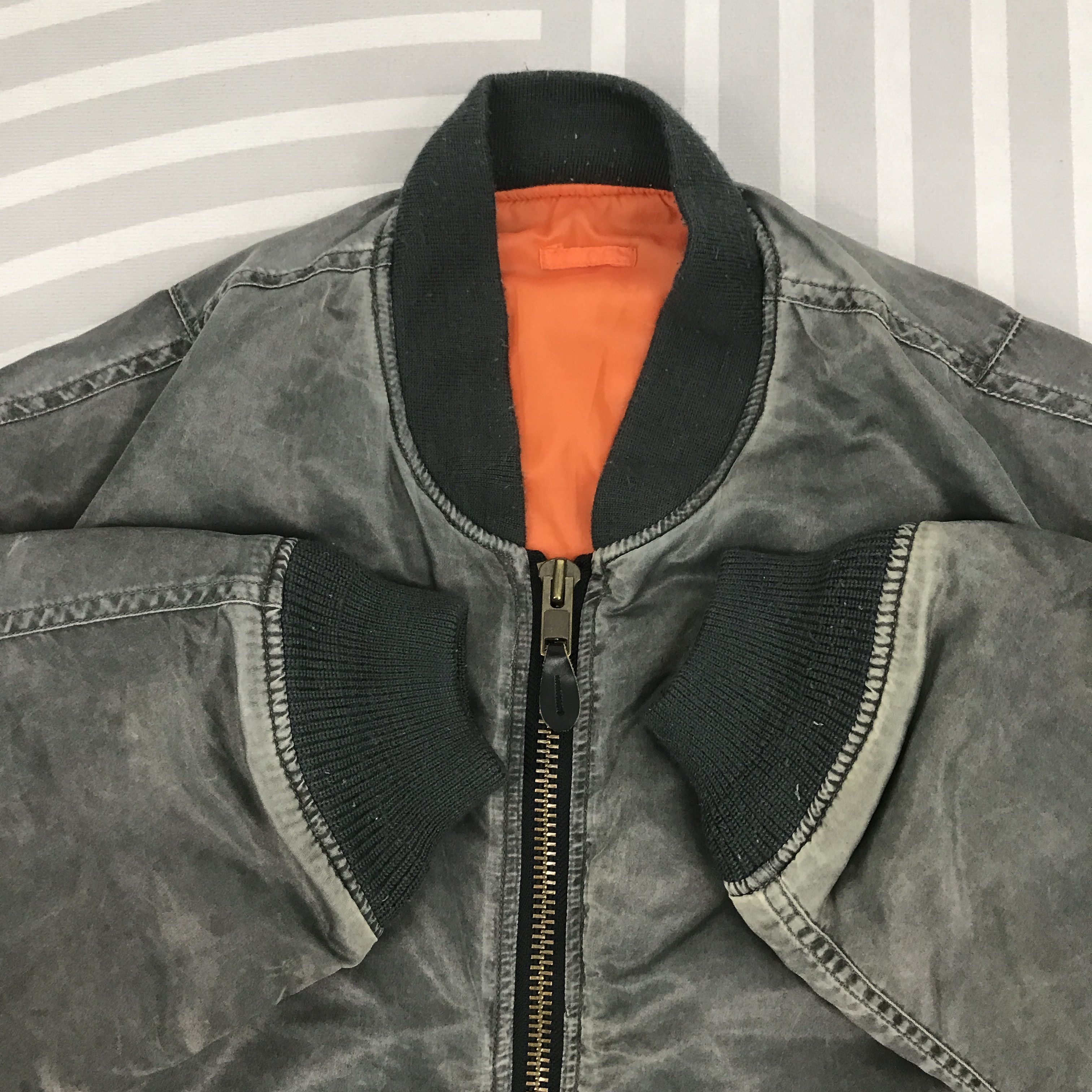 Vintage Vintage US Air Force Intermediate Bomber jacket Size US L / EU 52-54 / 3 - 3 Thumbnail