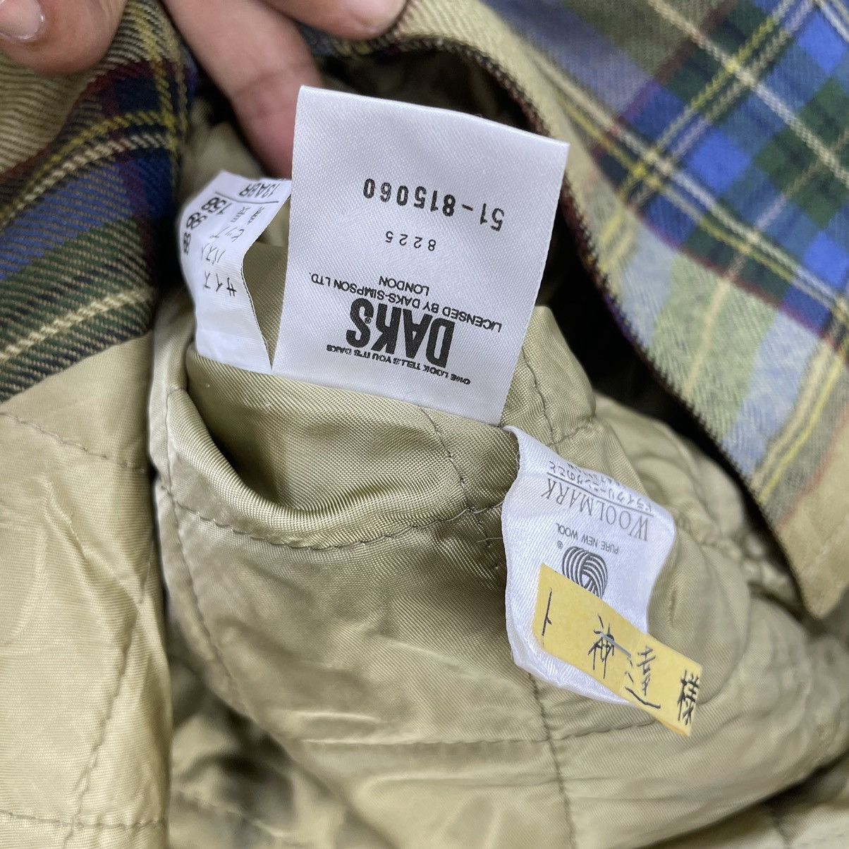 DAKS Vintage Daks London Checked Jacket Size M / US 6-8 / IT 42-44 - 6 Thumbnail