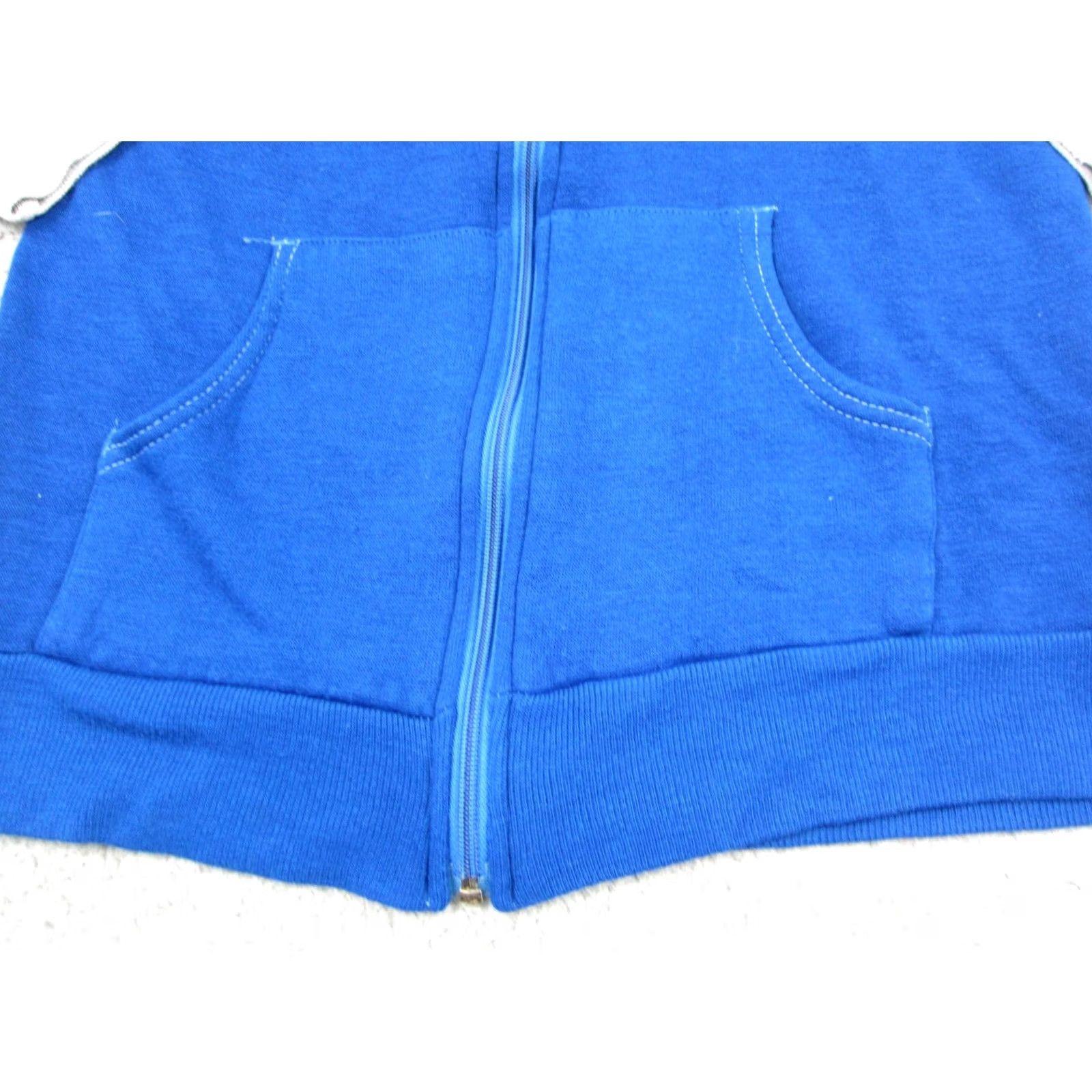 Vintage VINTAGE True Track Jacket Womens Large Blue Gray Zip Made in USA 50s 60s Size L / US 10 / IT 46 - 5 Thumbnail