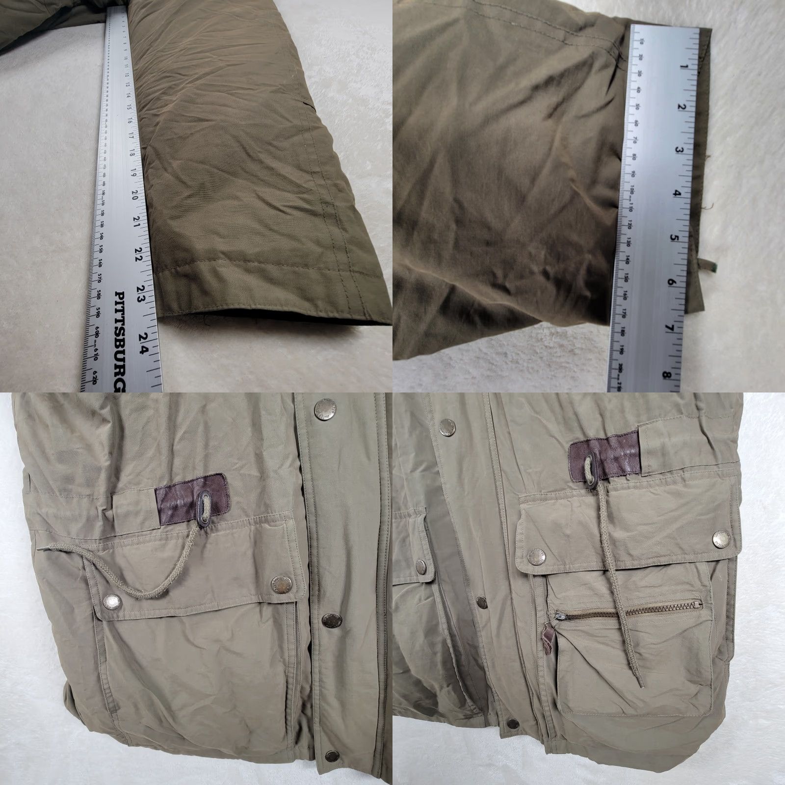 London Fog VINTAGE London Fog Down Liner 3way All Season Shell Hood Jacket Mens Regular L Brown Size US L / EU 52-54 / 3 - 10 Thumbnail