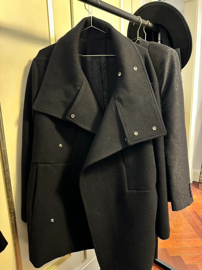 Rick Owens Rick Owens Buckle coat-2506 Size US M / EU 48-50 / 2 - 1 Thumbnail
