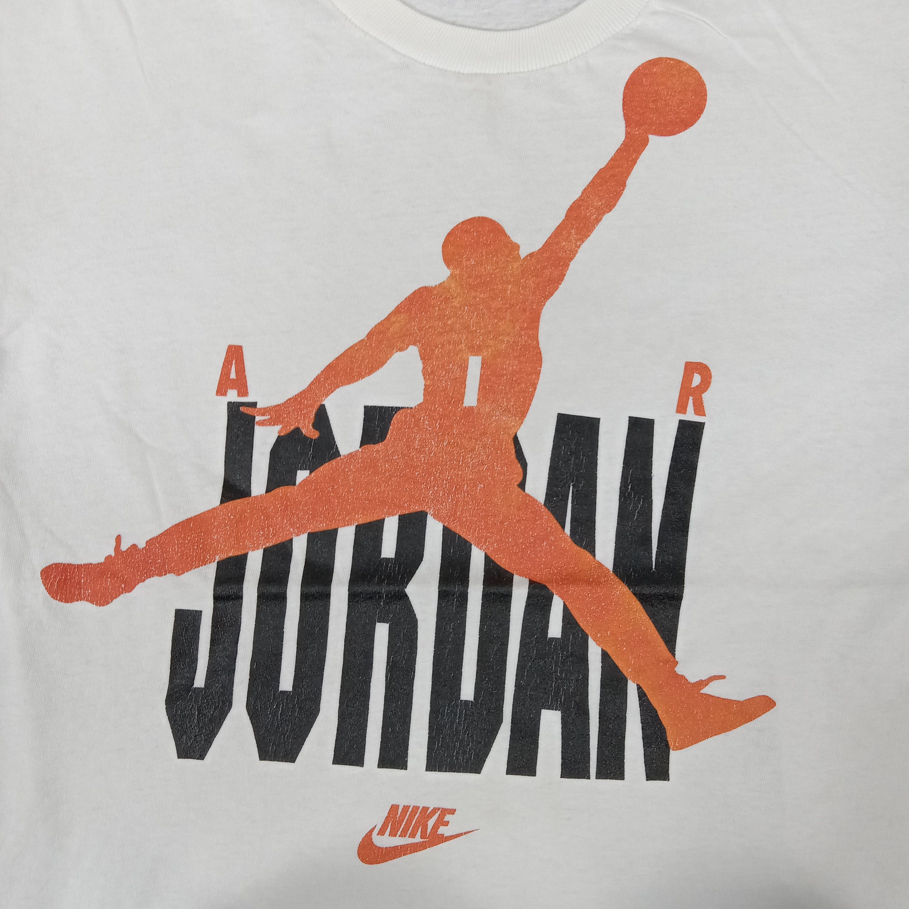 Nike × Vintage Vintage 90's Nike Air Jordan Sport Style NBA Tshirt Size US L / EU 52-54 / 3 - 2 Thumbnail