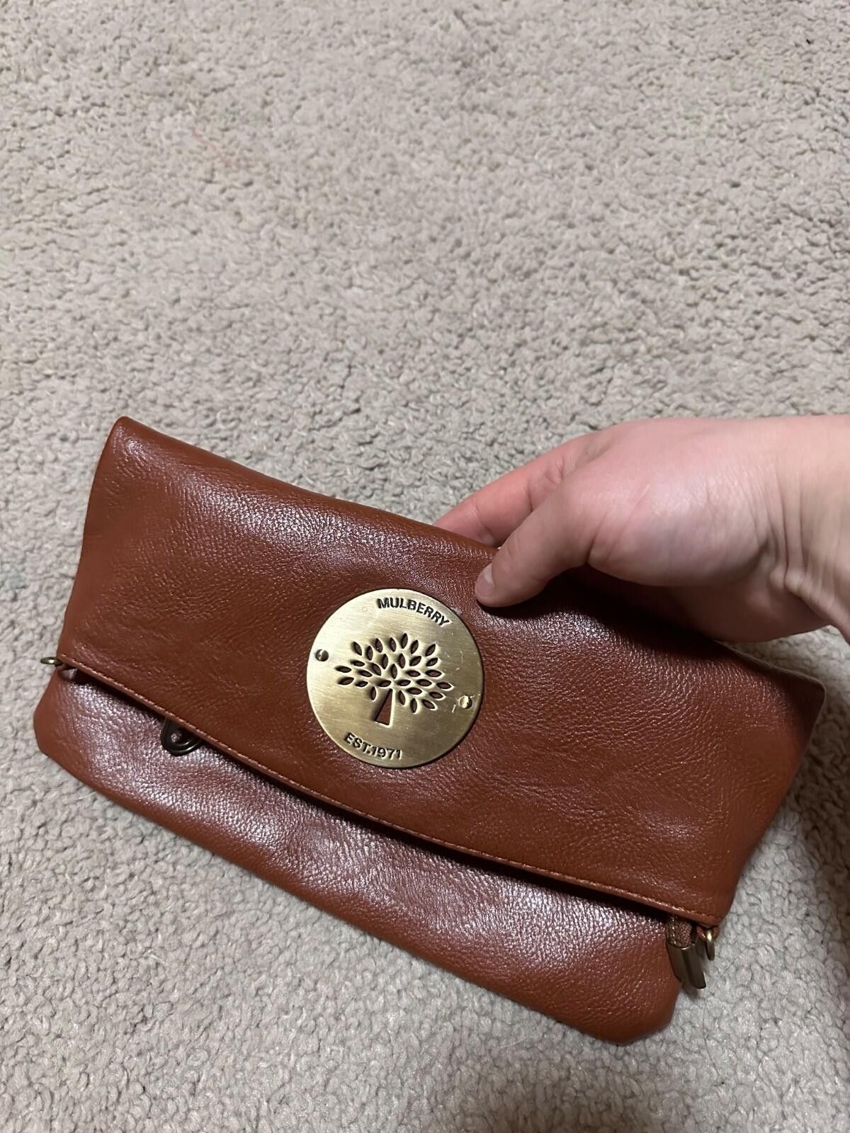 Mulberry Mulberry Daria Clutch Bag Brown Size ONE SIZE - 2 Thumbnail