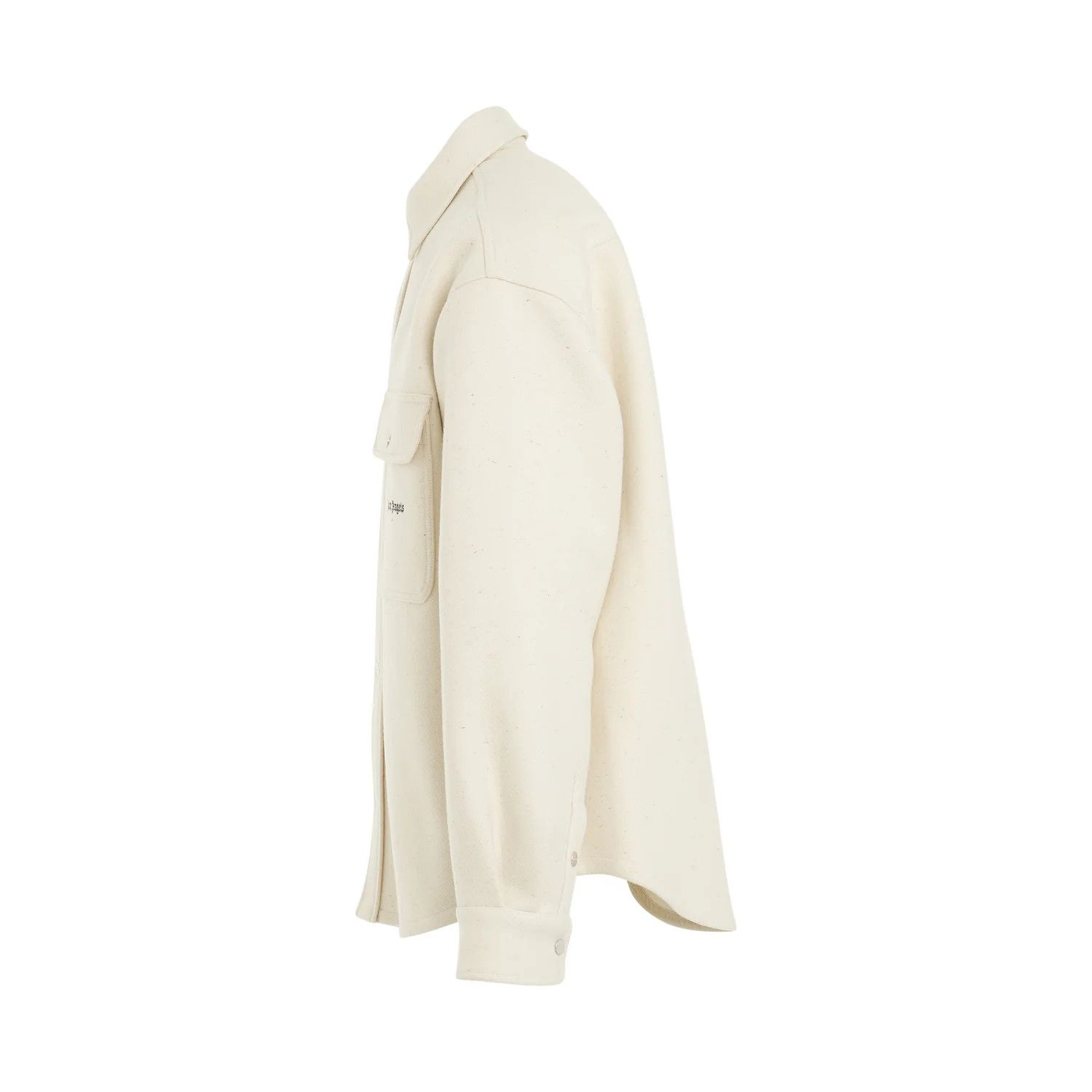 Palm Angels o1mris0824 Shirt in Cream Size US M / EU 48-50 / 2 - 3 Thumbnail