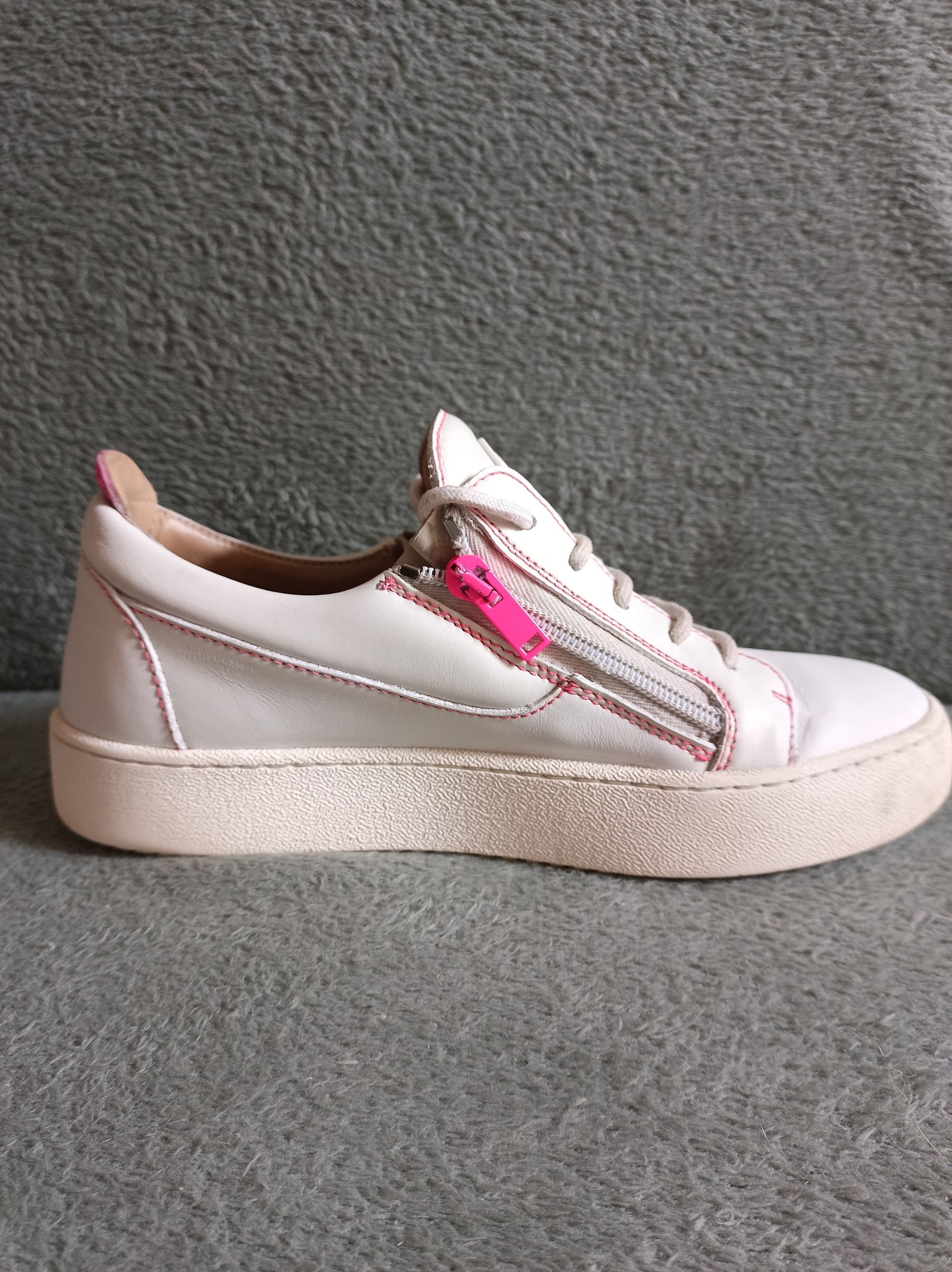 Giuseppe Zanotti Giuseppe Zanotti Gail Contrasting Sneakers Leather Size 39.5 Size US 9.5 / IT 39.5 - 8 Thumbnail