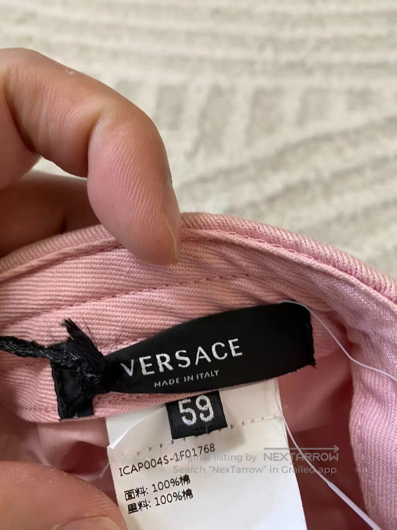 Versace Versace Medusa Sports Baseball Cap. Size ONE SIZE - 4 Thumbnail
