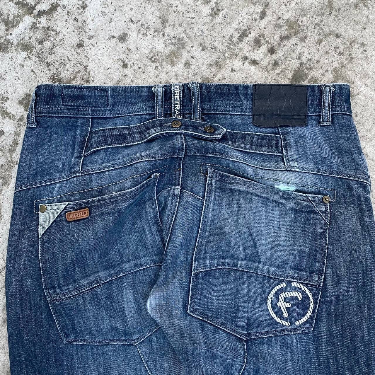 Firetrap VTG Japanese Style Firetrap Jeans Size 34 Western Workwear Size US 34 / EU 50 - 12 Thumbnail