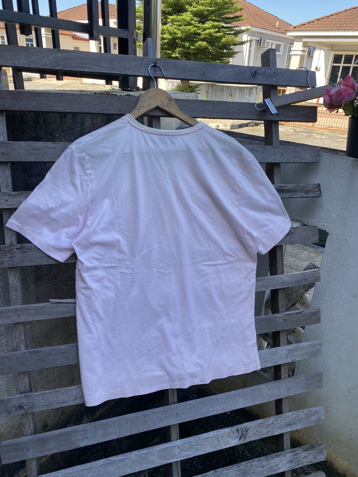 Vintage × Yves Saint Laurent 🔥 Steals 🔥 Vintage YSL pour homme Big Logo Tshirt Size XL / US 12-14 / IT 48-50 - 4 Thumbnail