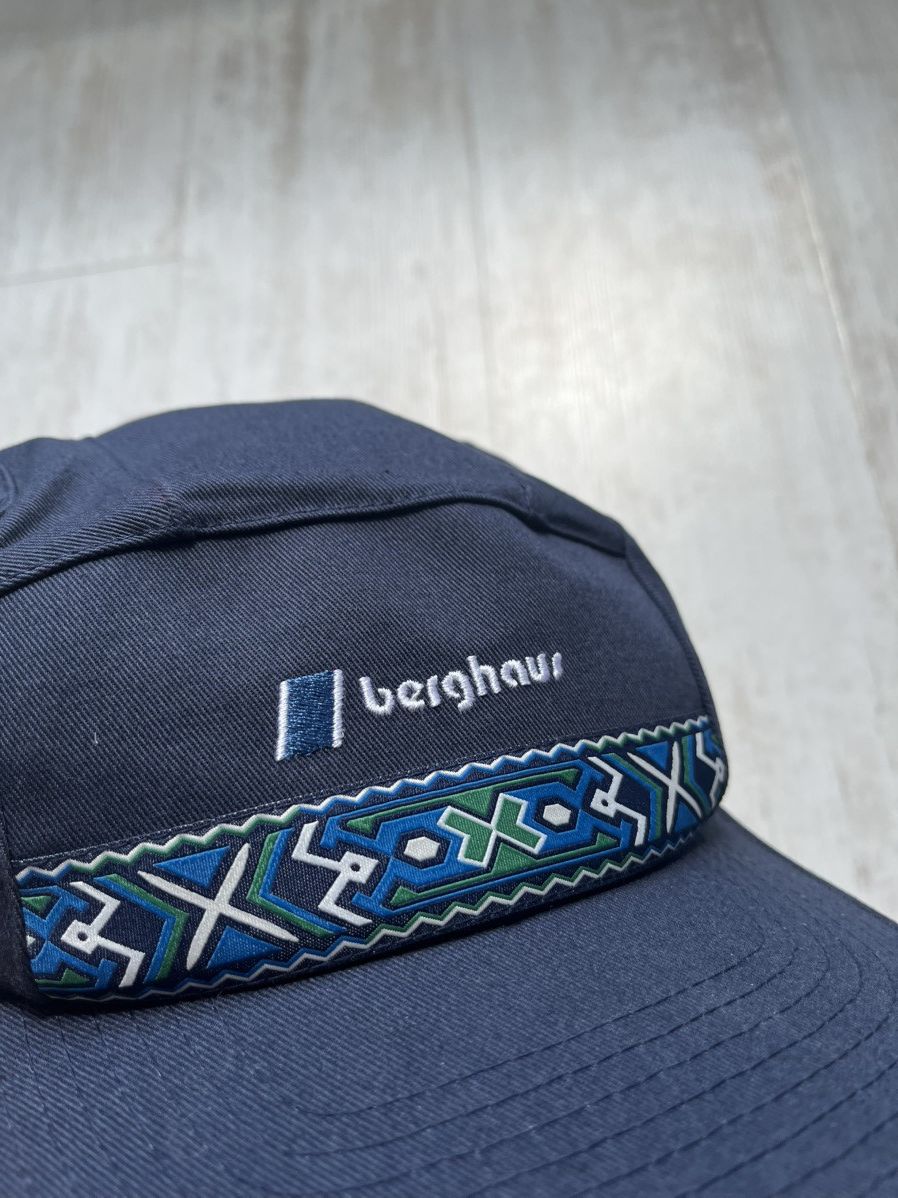 Berghaus Berghaus Aztec Dean Street 5 Panel Navy Blue Cap Outdoor Size ONE SIZE - 3 Thumbnail
