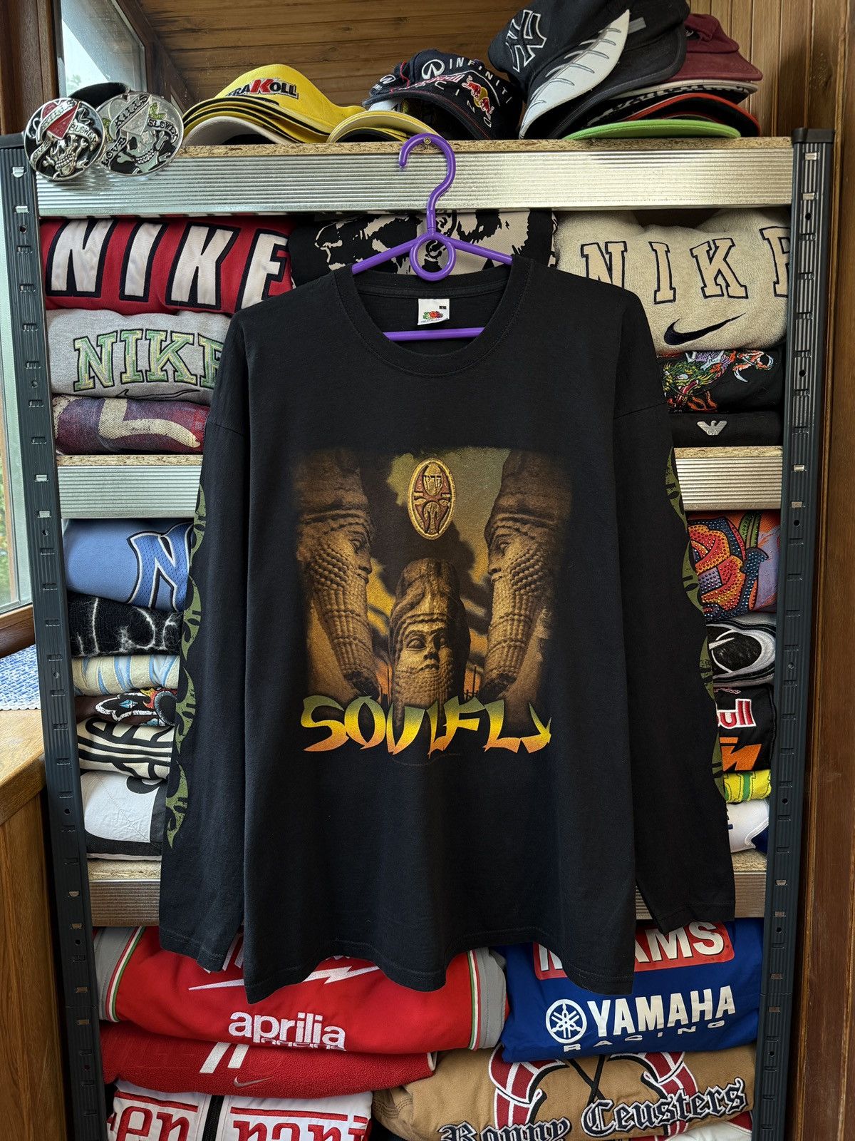 Band Tees × Vintage Vintage Soulfly tour 2005 Tour Shirt Size US L / EU 52-54 / 3 - 2 Thumbnail