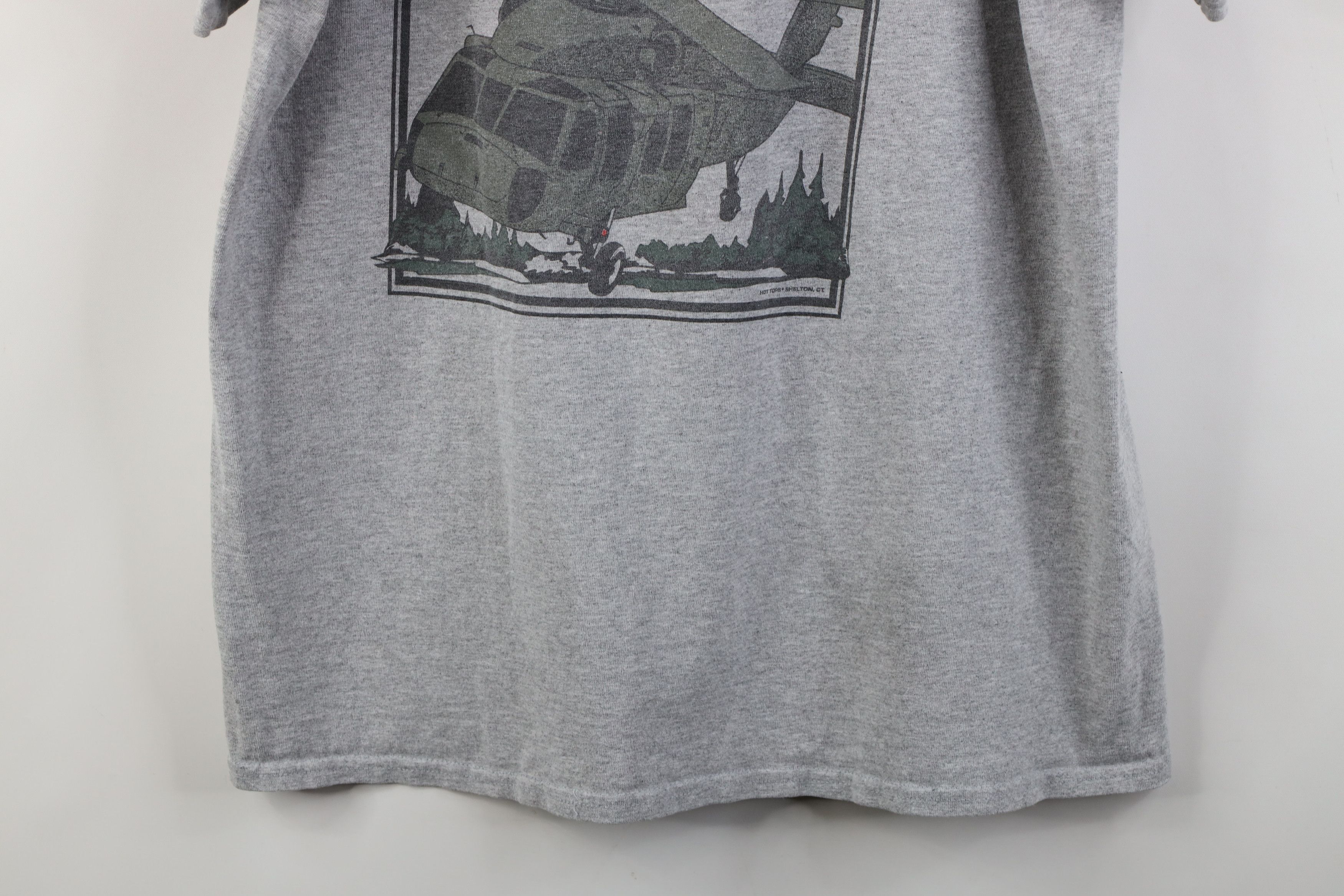 Vintage Vintage 90s Y2K Black Hawk Military Helicopter T-Shirt Size US L / EU 52-54 / 3 - 16 Thumbnail
