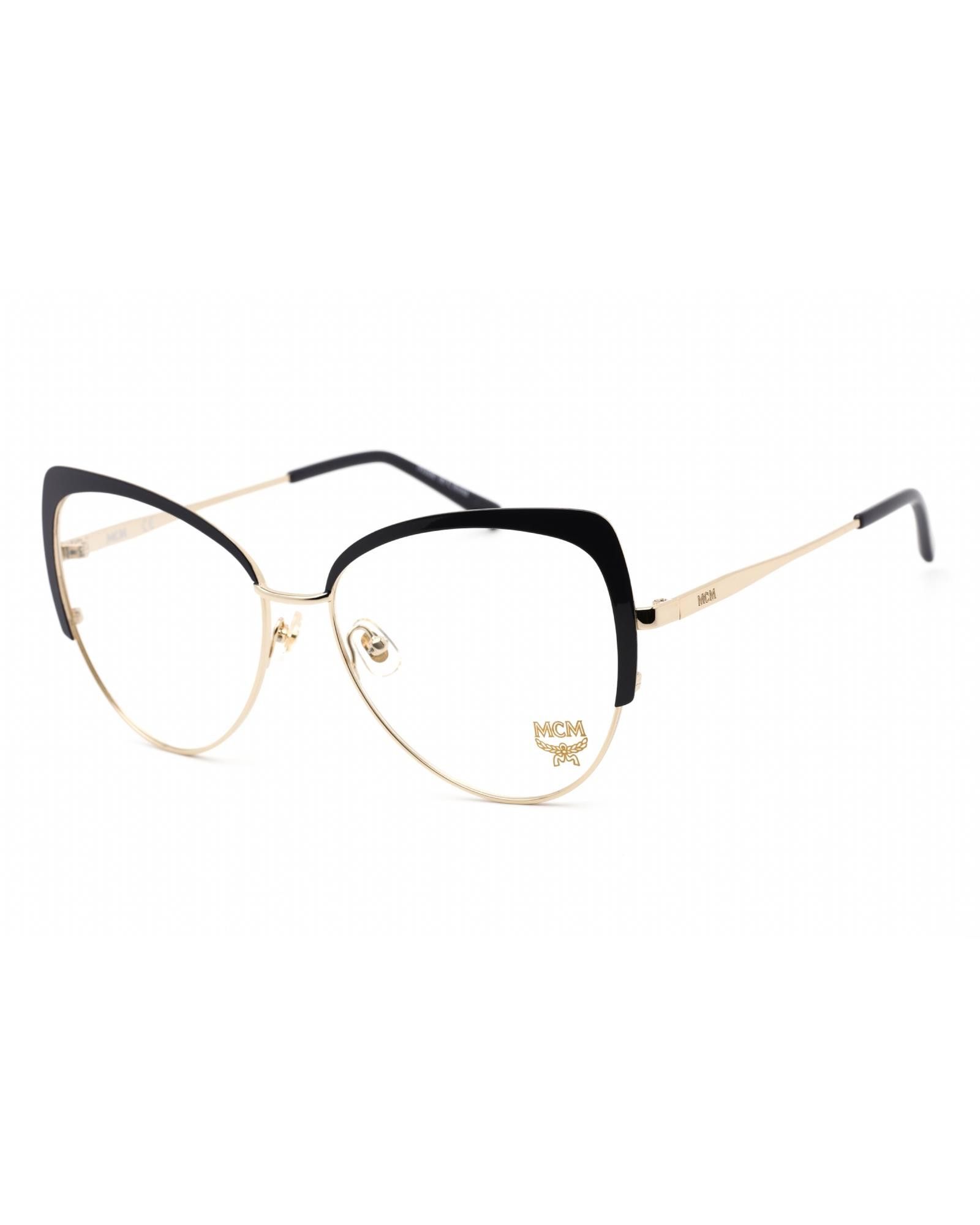 image of MCM2128 Eyeglasses Shiny Gold/violet / Clear Lens, Women's