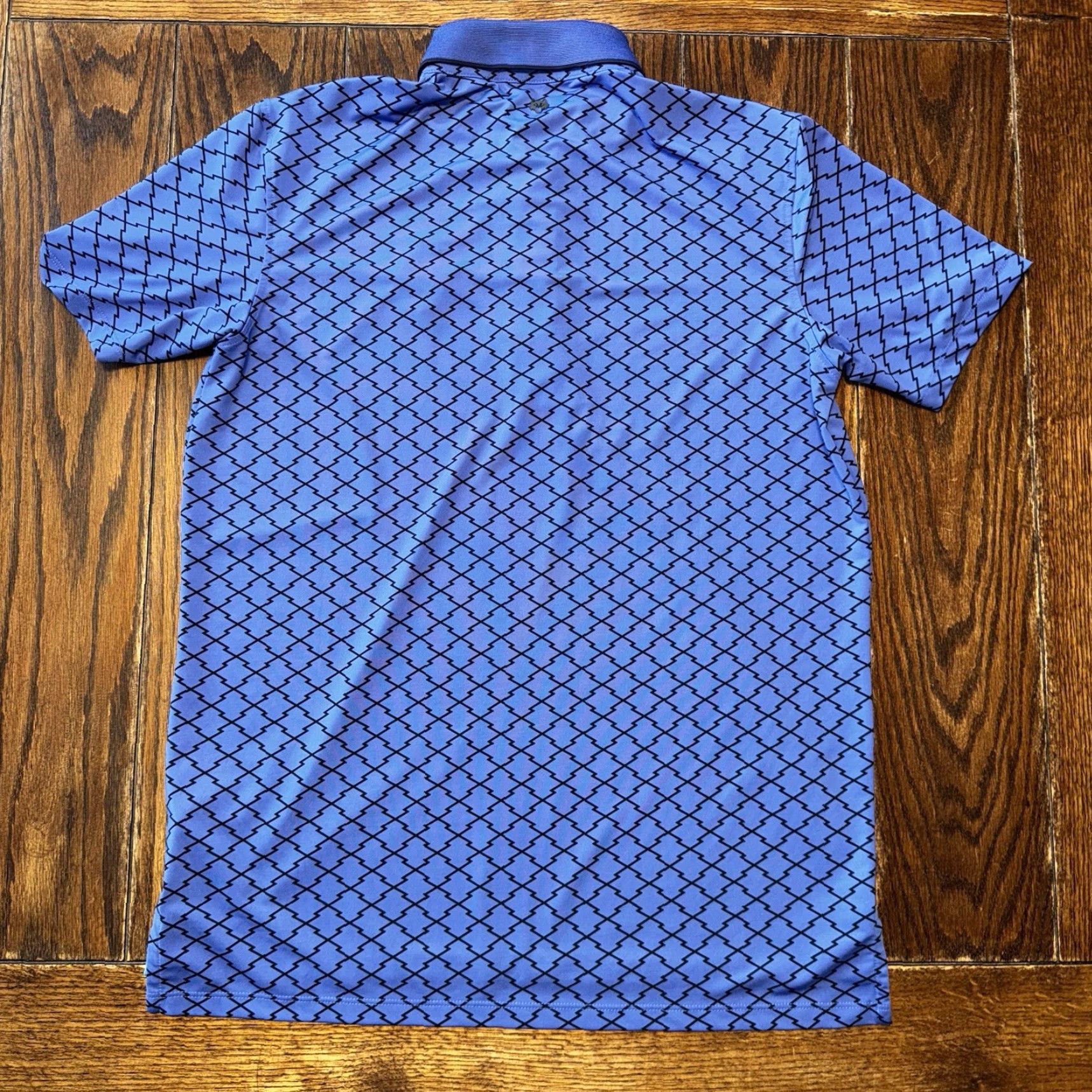 Vintage Greyson Polo Shirt Size Medium Blue Golf Logo Stretch Collar Short Sleeve Men's Polo Nevillewood Outdoor Golf Regular 90s? Size US M / EU 48-50 / 2 - 4 Thumbnail